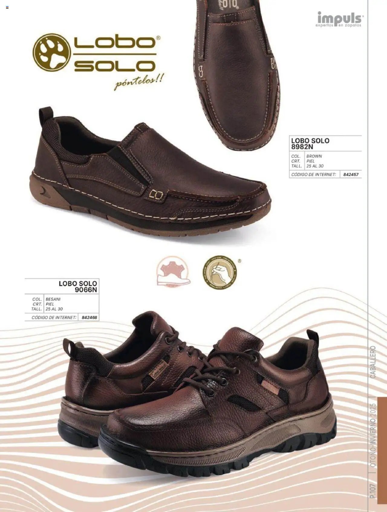 Impuls oferta desde 07/07/2025 Catálogo Caballero Otoño-Invierno 2025