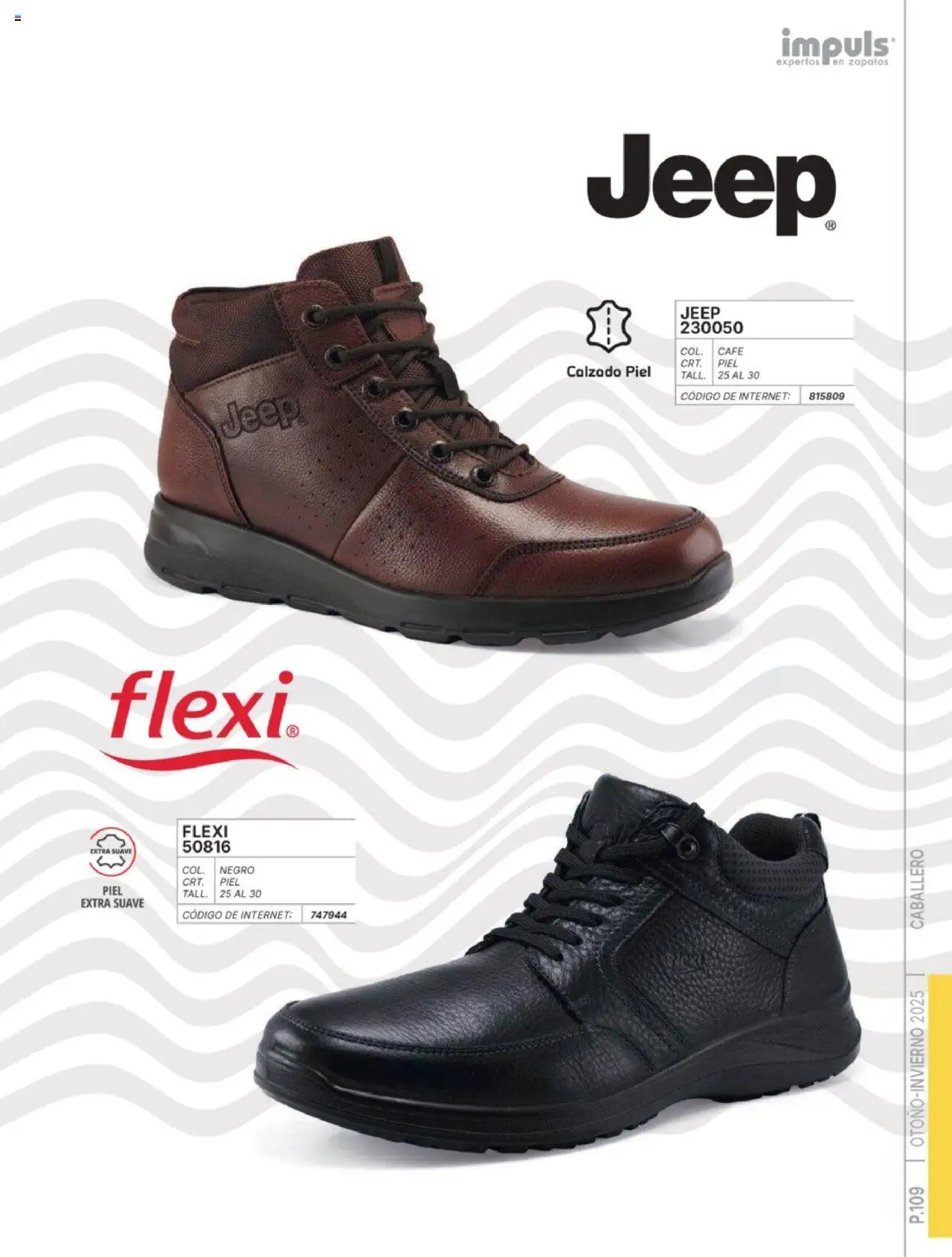 Impuls oferta desde 07/07/2025 Catálogo Caballero Otoño-Invierno 2025