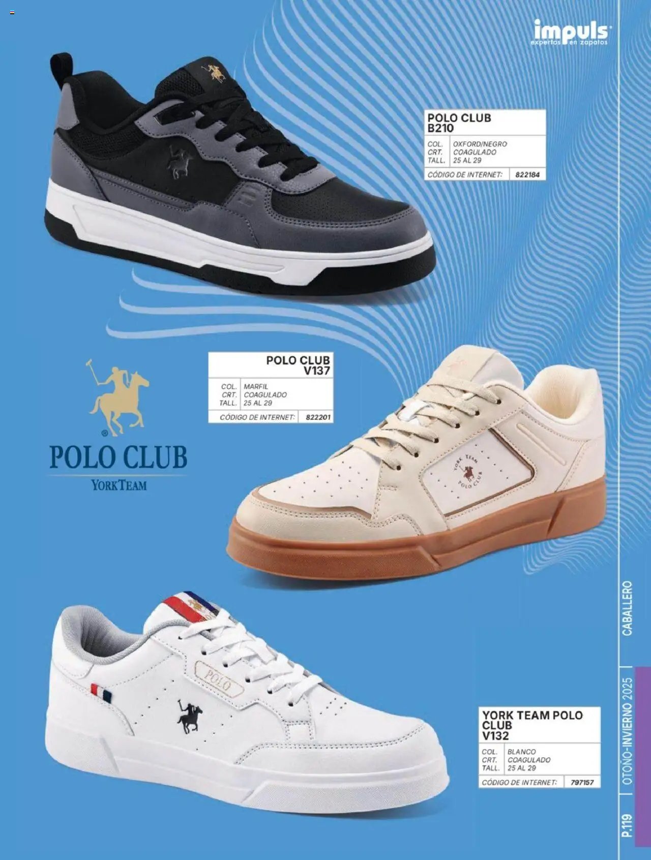 Impuls oferta desde 07/07/2025 Catálogo Caballero Otoño-Invierno 2025