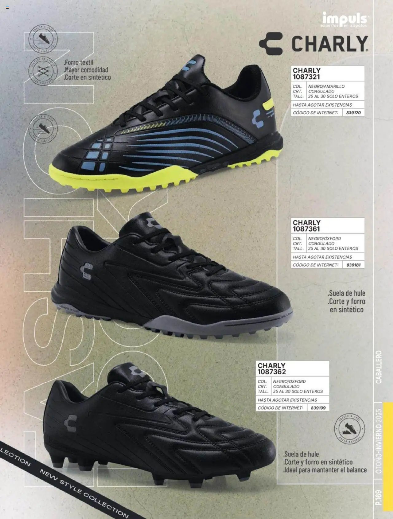 Impuls oferta desde 07/07/2025 Catálogo Caballero Otoño-Invierno 2025