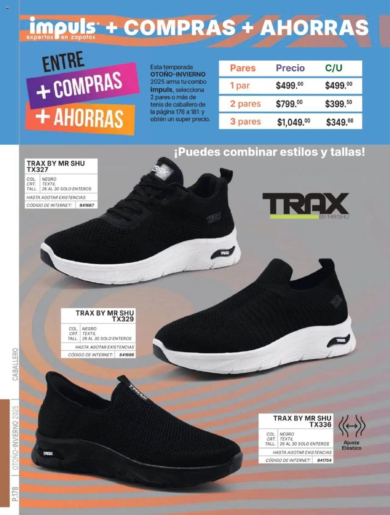Impuls oferta desde 07/07/2025 Catálogo Caballero Otoño-Invierno 2025