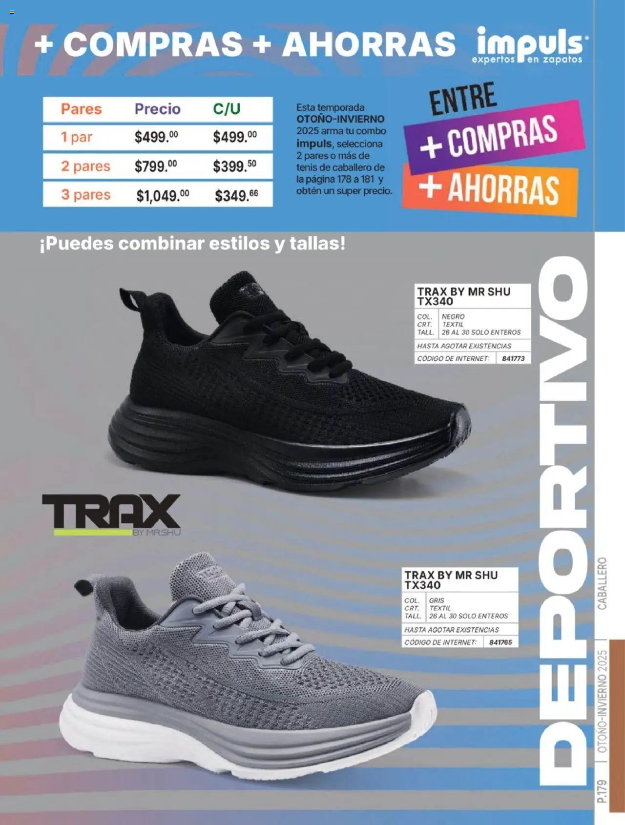 Impuls oferta desde 07/07/2025 Catálogo Caballero Otoño-Invierno 2025