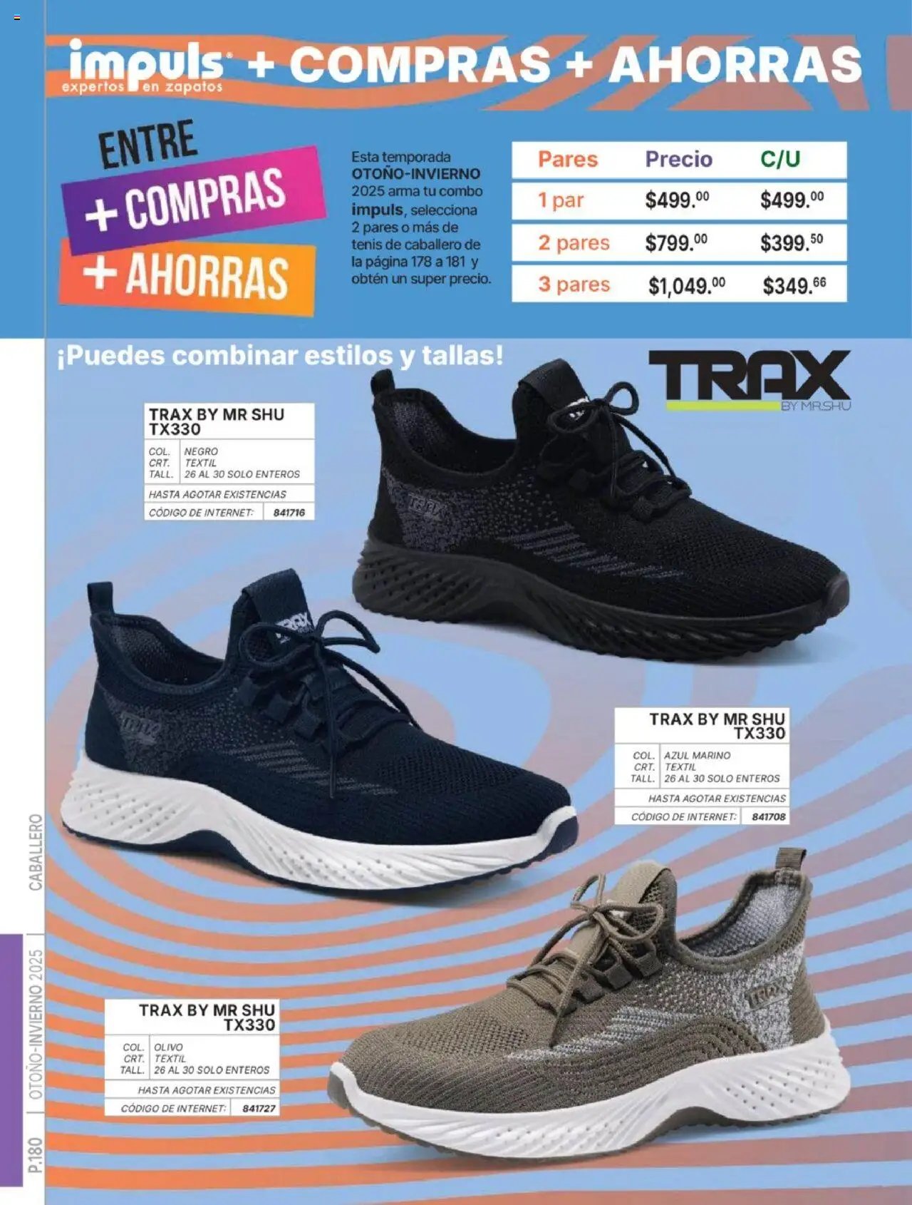 Impuls oferta desde 07/07/2025 Catálogo Caballero Otoño-Invierno 2025