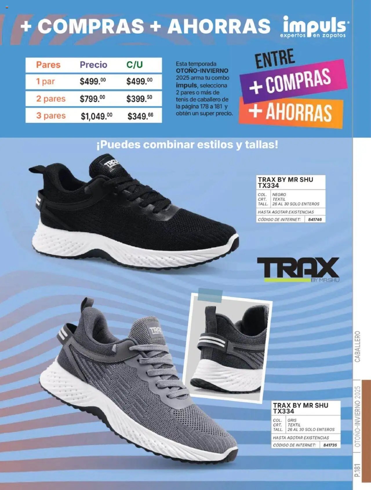 Impuls oferta desde 07/07/2025 Catálogo Caballero Otoño-Invierno 2025