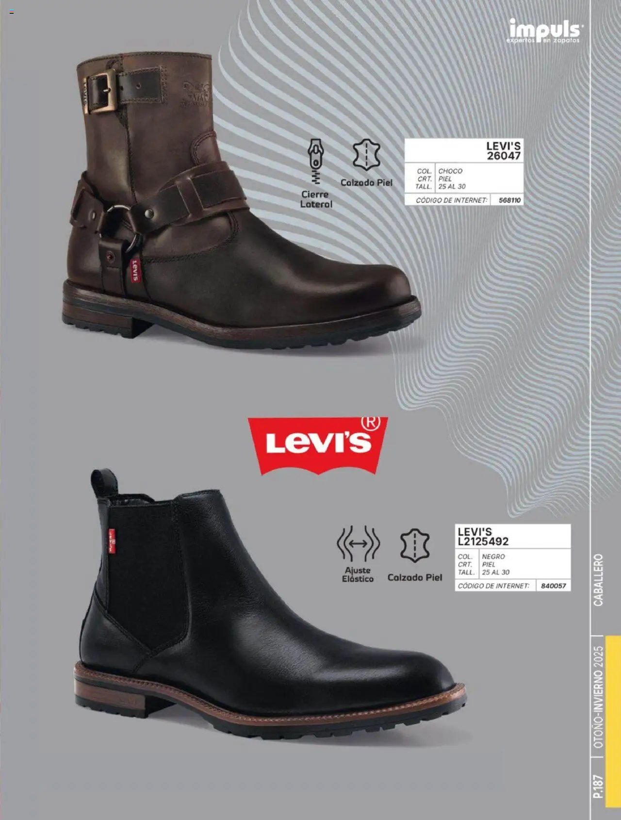 Impuls oferta desde 07/07/2025 Catálogo Caballero Otoño-Invierno 2025