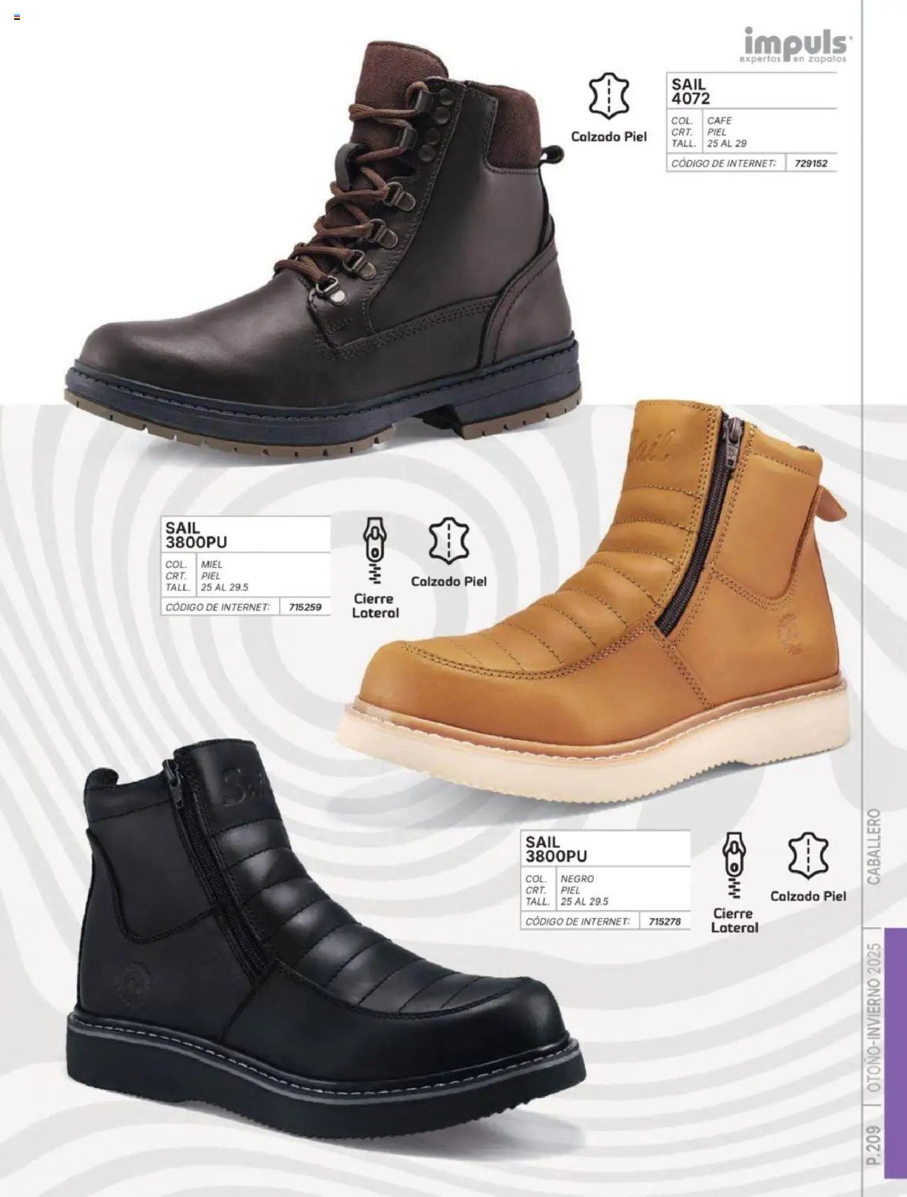 Impuls oferta desde 07/07/2025 Catálogo Caballero Otoño-Invierno 2025