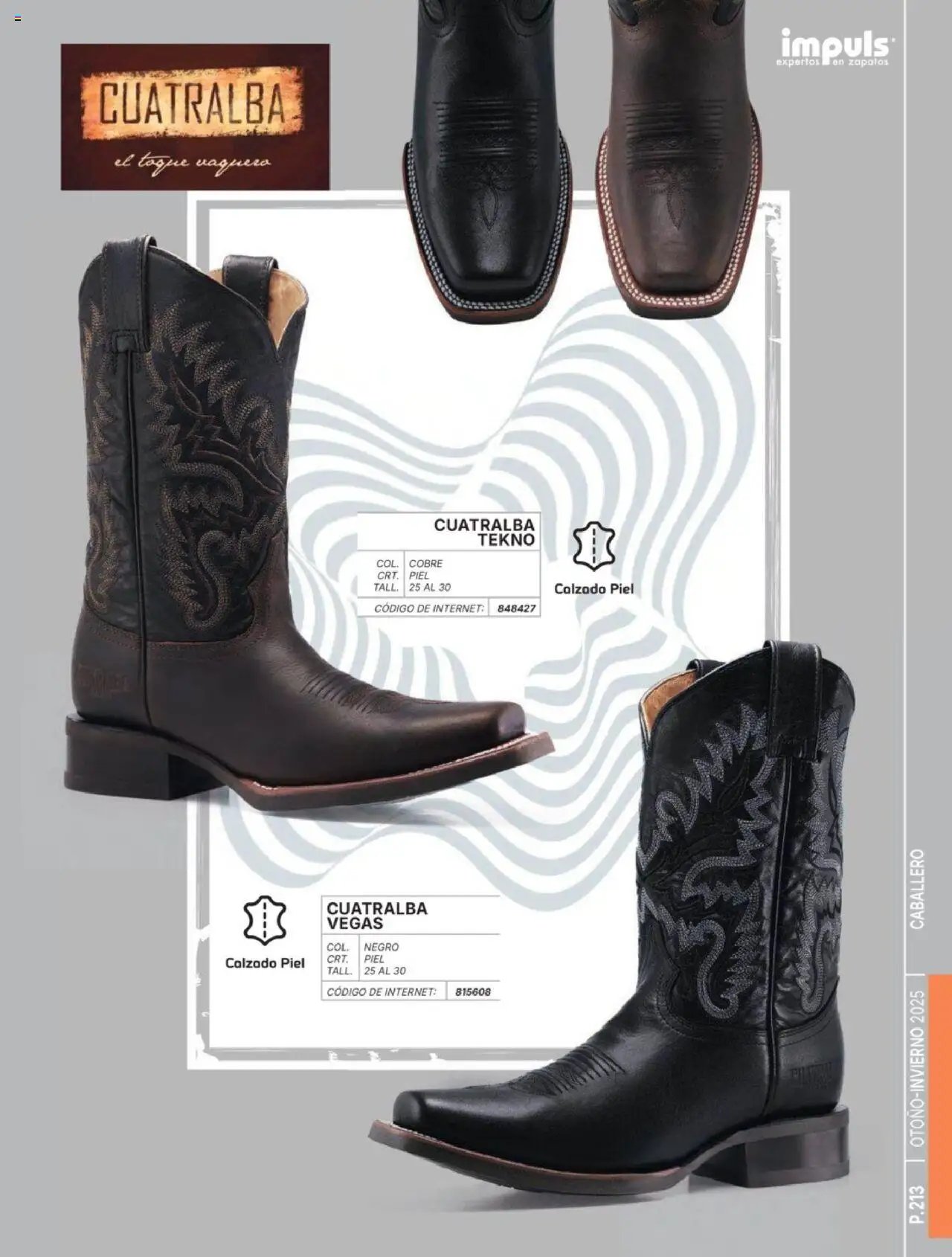 Impuls oferta desde 07/07/2025 Catálogo Caballero Otoño-Invierno 2025