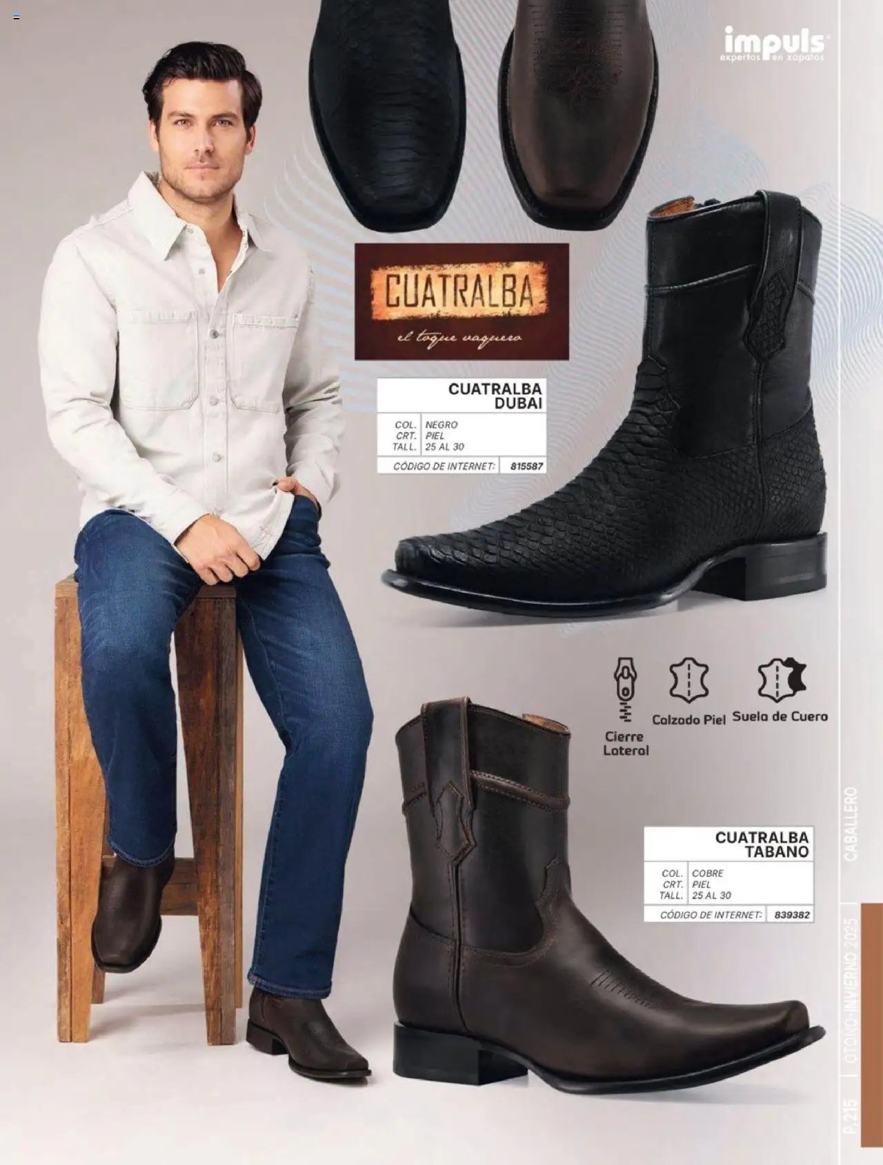 Impuls oferta desde 07/07/2025 Catálogo Caballero Otoño-Invierno 2025