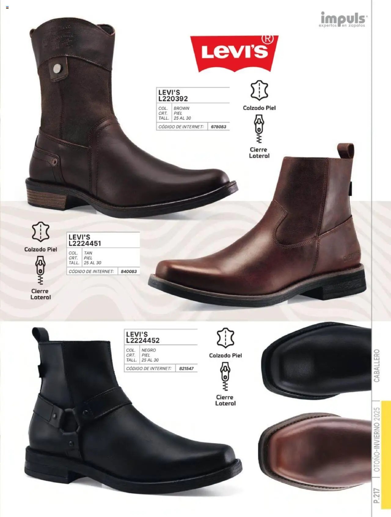 Impuls oferta desde 07/07/2025 Catálogo Caballero Otoño-Invierno 2025