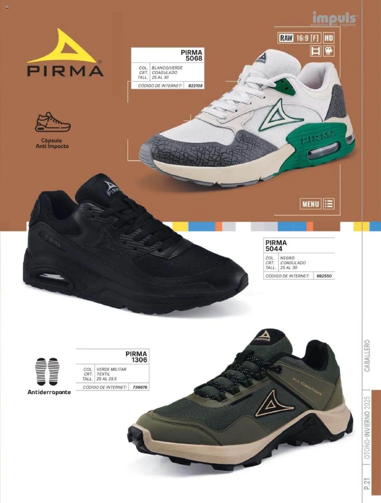 Impuls oferta desde 07/07/2025 Catálogo Caballero Otoño-Invierno 2025