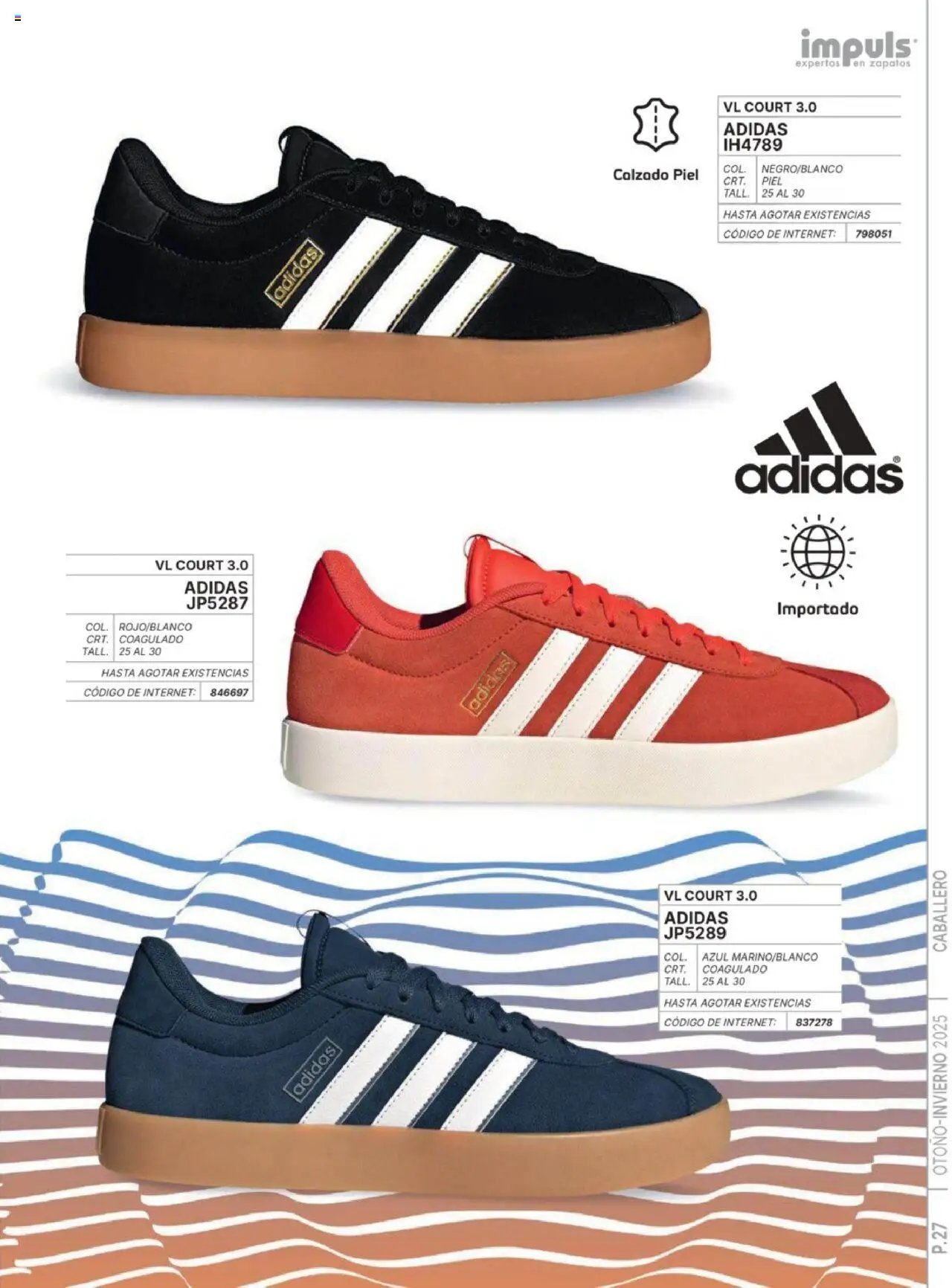 Impuls oferta desde 07/07/2025 Catálogo Caballero Otoño-Invierno 2025
