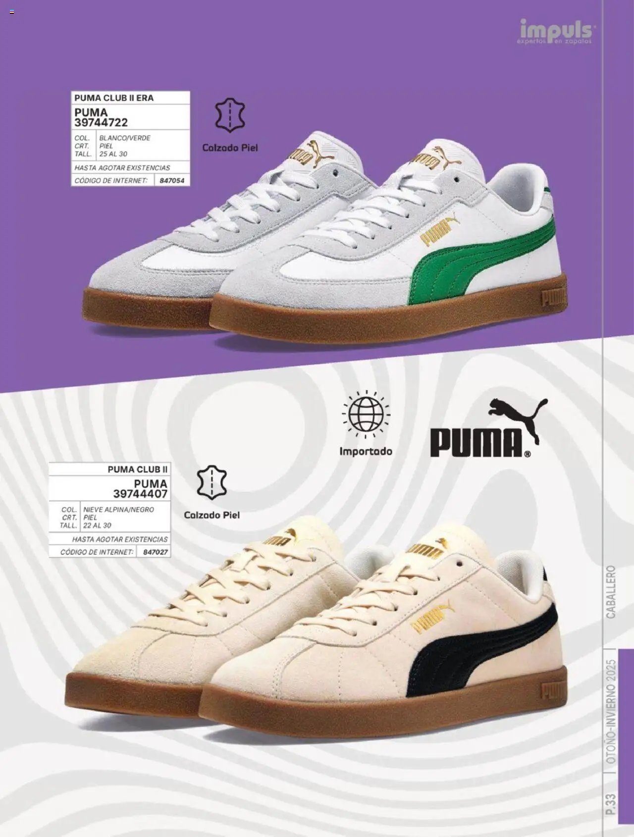 Impuls oferta desde 07/07/2025 Catálogo Caballero Otoño-Invierno 2025