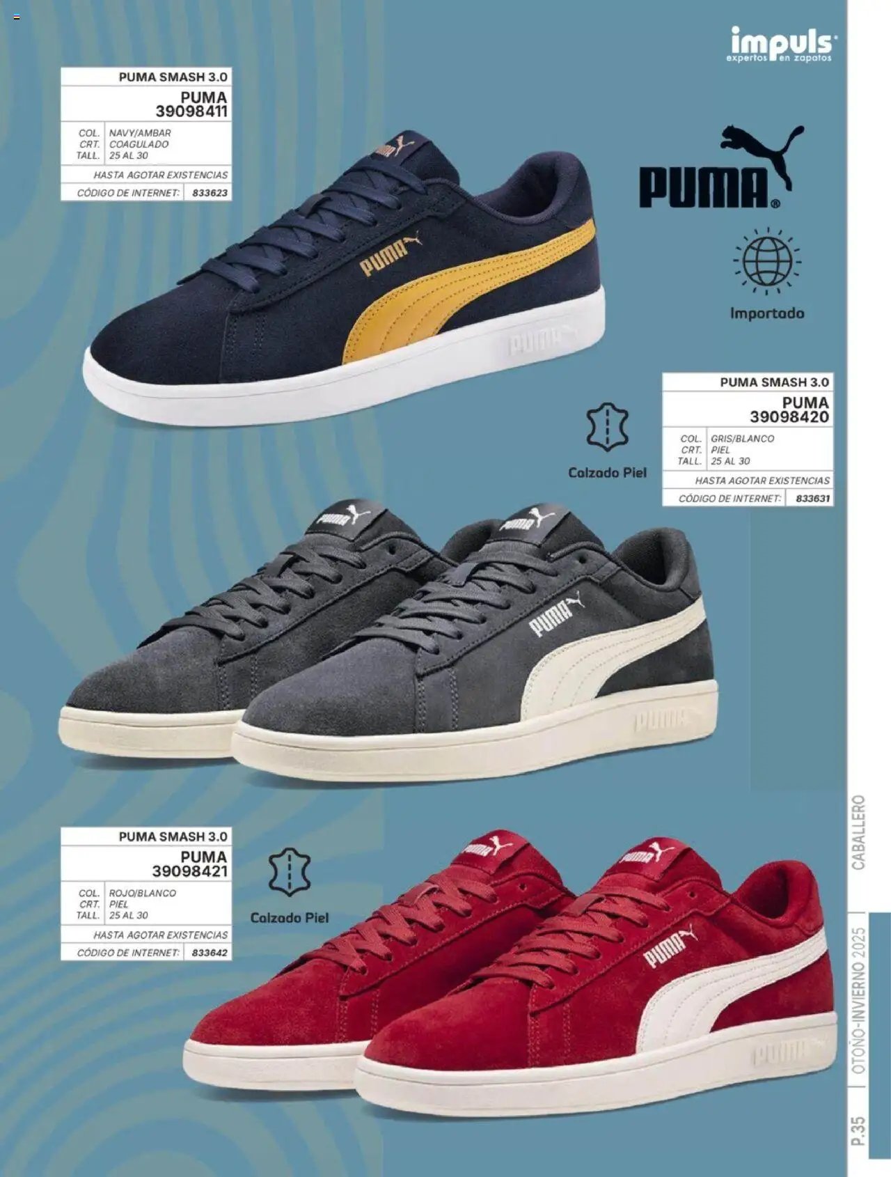 Impuls oferta desde 07/07/2025 Catálogo Caballero Otoño-Invierno 2025