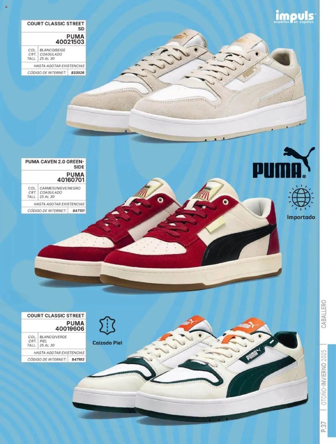 Impuls oferta desde 07/07/2025 Catálogo Caballero Otoño-Invierno 2025