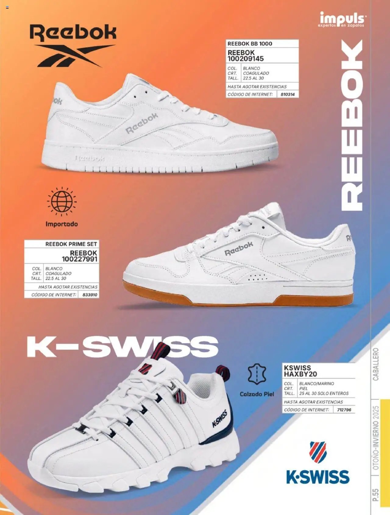 Impuls oferta desde 07/07/2025 Catálogo Caballero Otoño-Invierno 2025