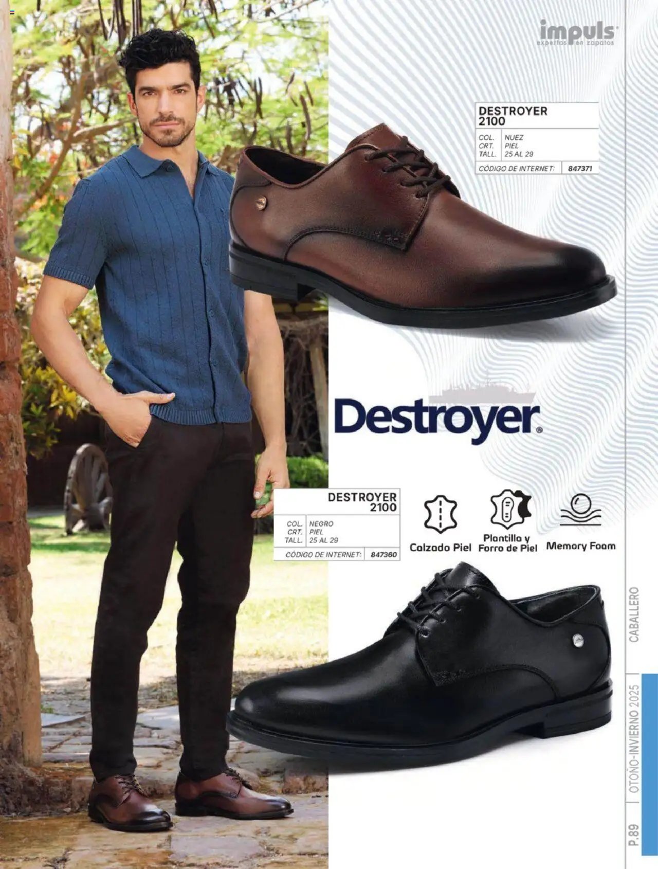 Impuls oferta desde 07/07/2025 Catálogo Caballero Otoño-Invierno 2025