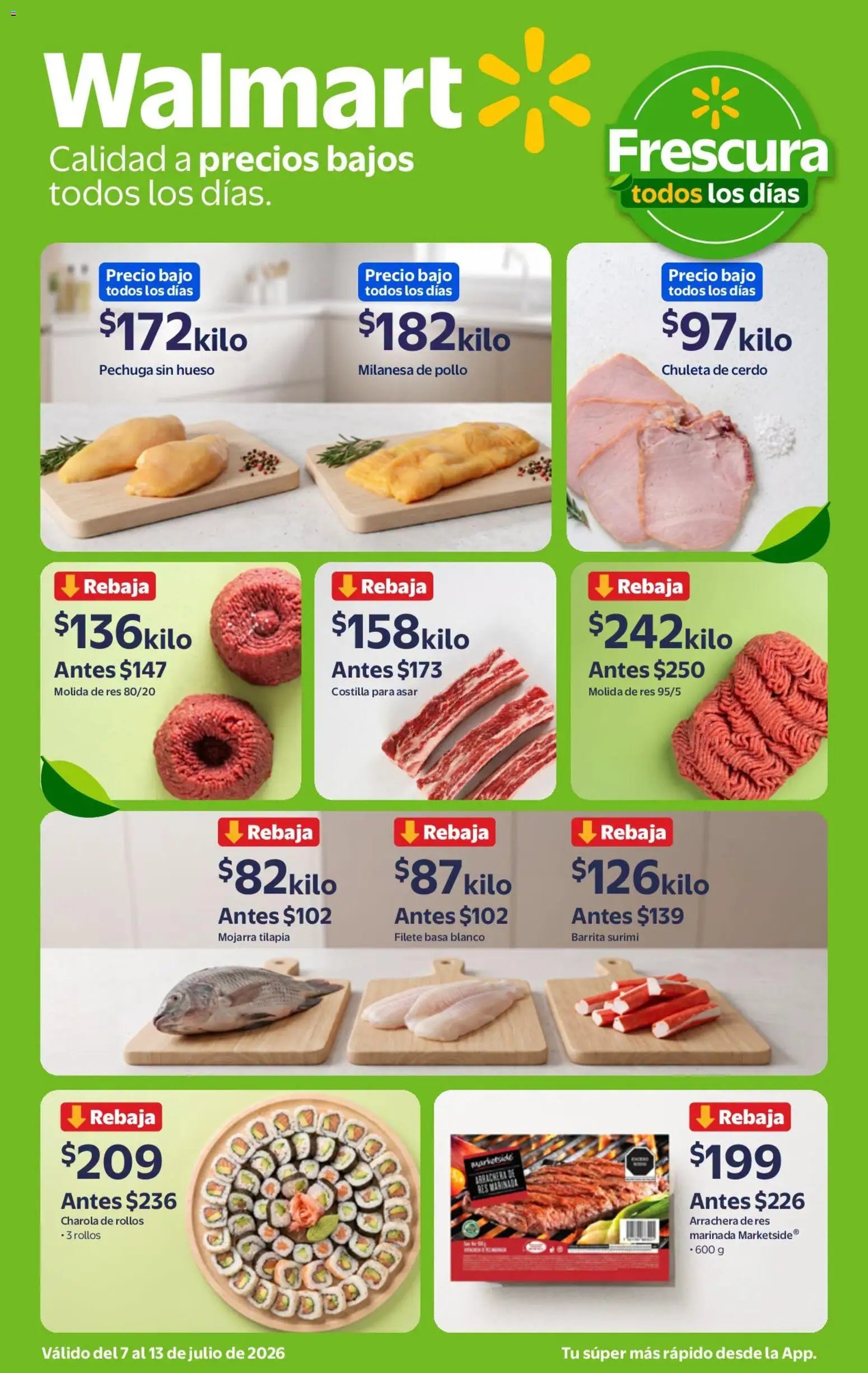 Walmart oferta desde 07/07/2026 Walmart folleto Calidad y Precios Bajos