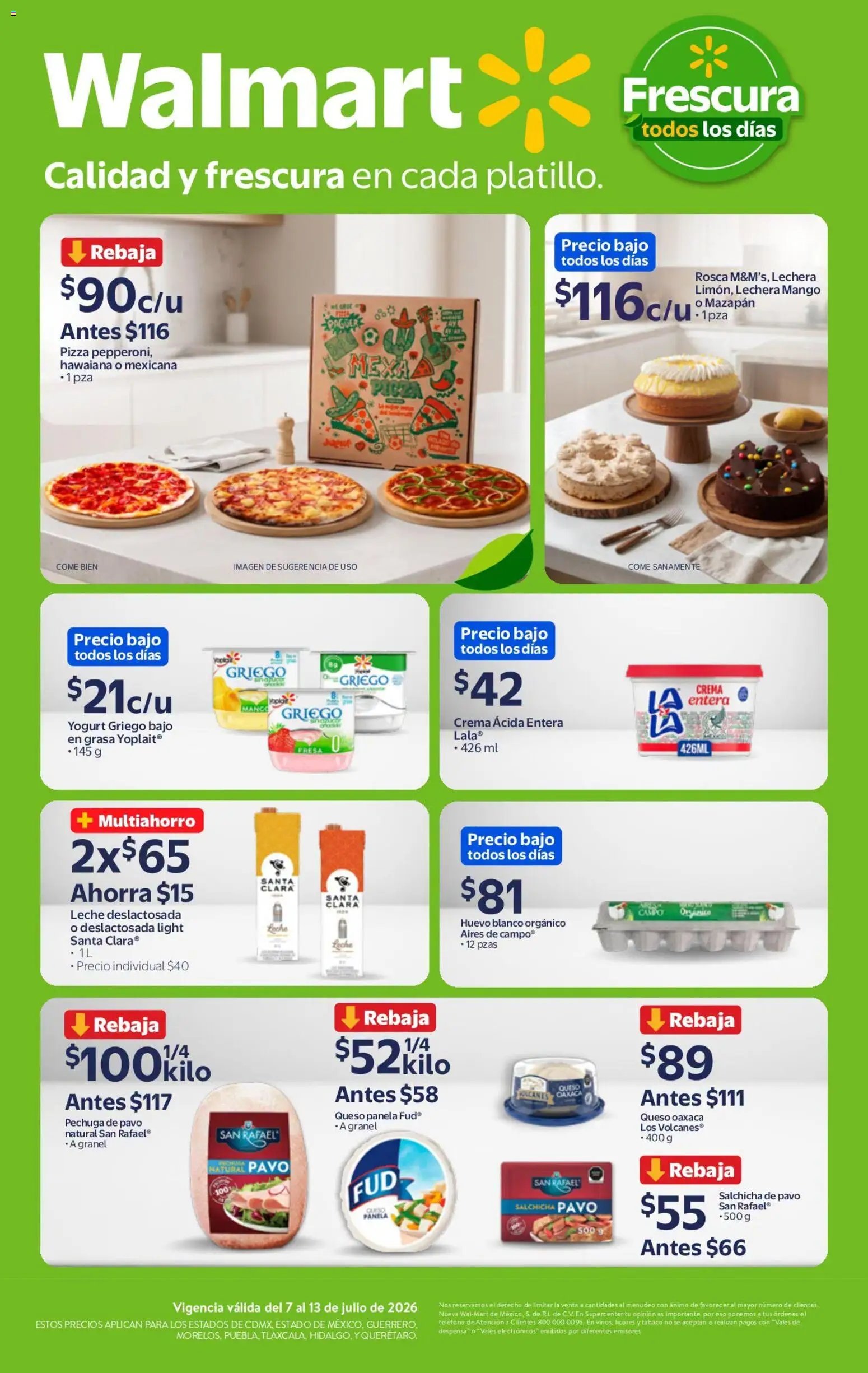 Walmart oferta desde 07/07/2026 Walmart folleto Calidad y Precios Bajos
