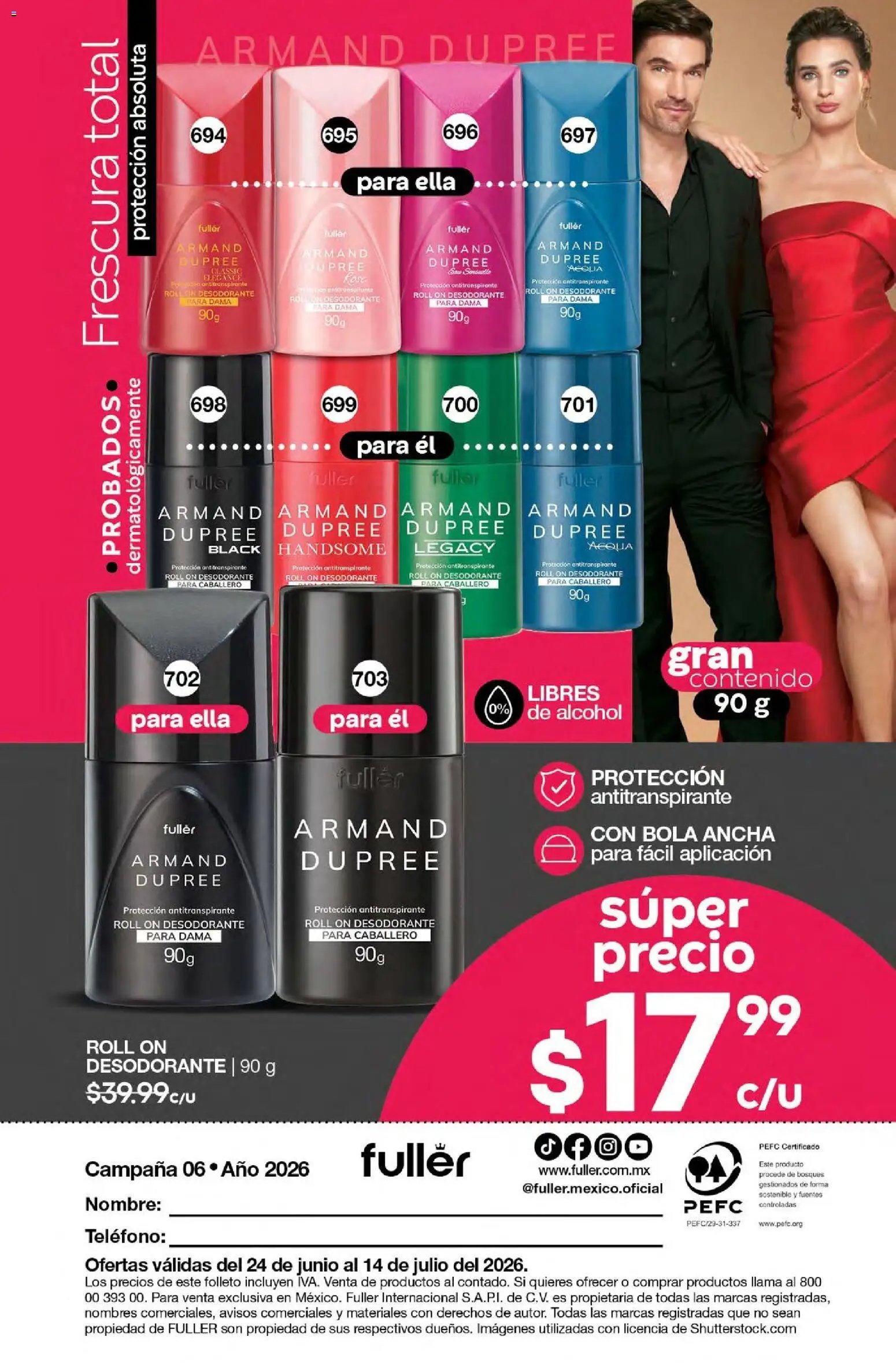 Fuller oferta desde 24/06/2026 Fuller campaña 6 2026
