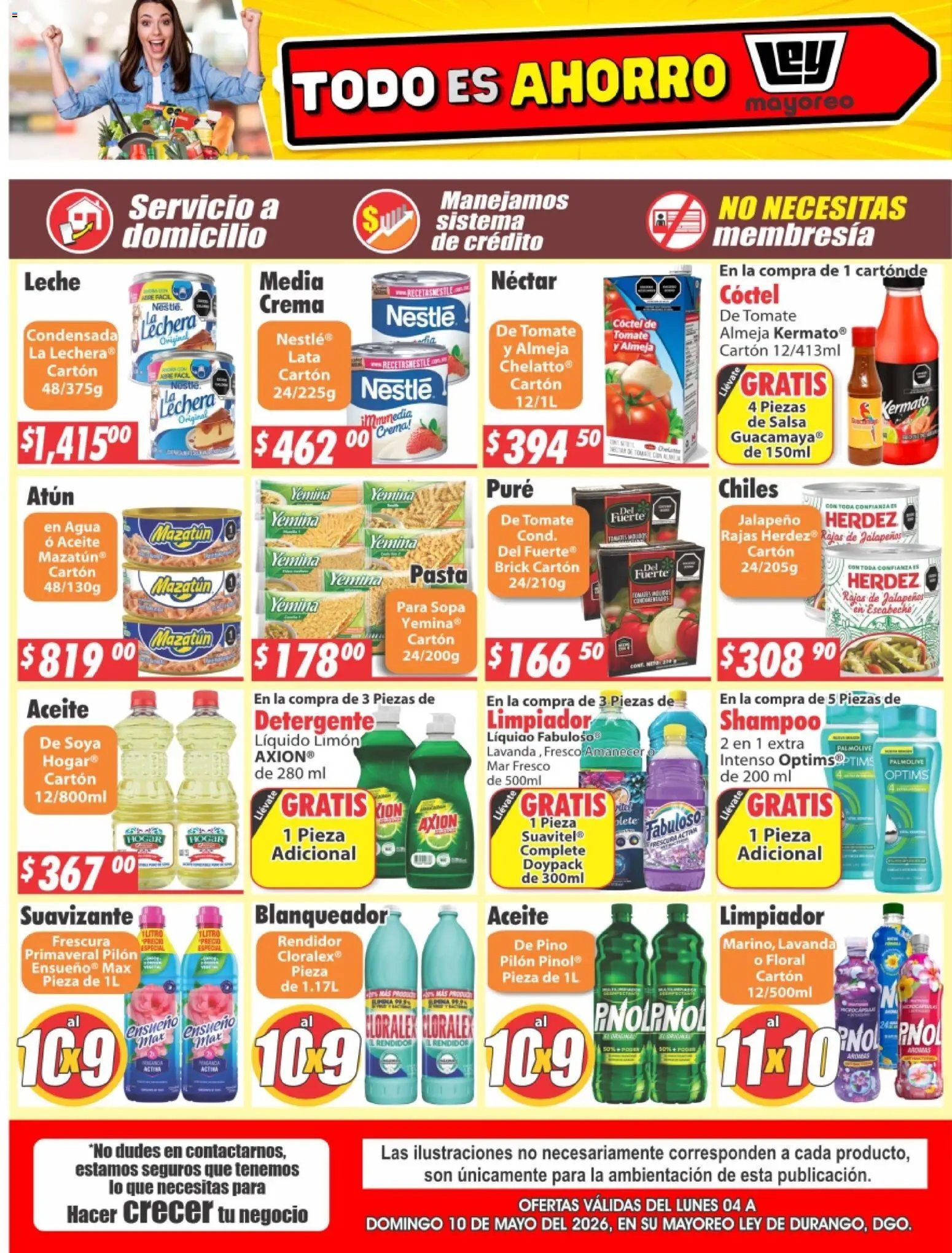 Casa Ley oferta desde 04/05/2026 Casa Ley folleto Durango (2026-05-04 - 2026-05-10)