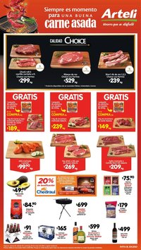 Arteli oferta desde 01/05/2026 Arteli folleto Carnes & Cortes (2026-05-01 - 2026-05-03)