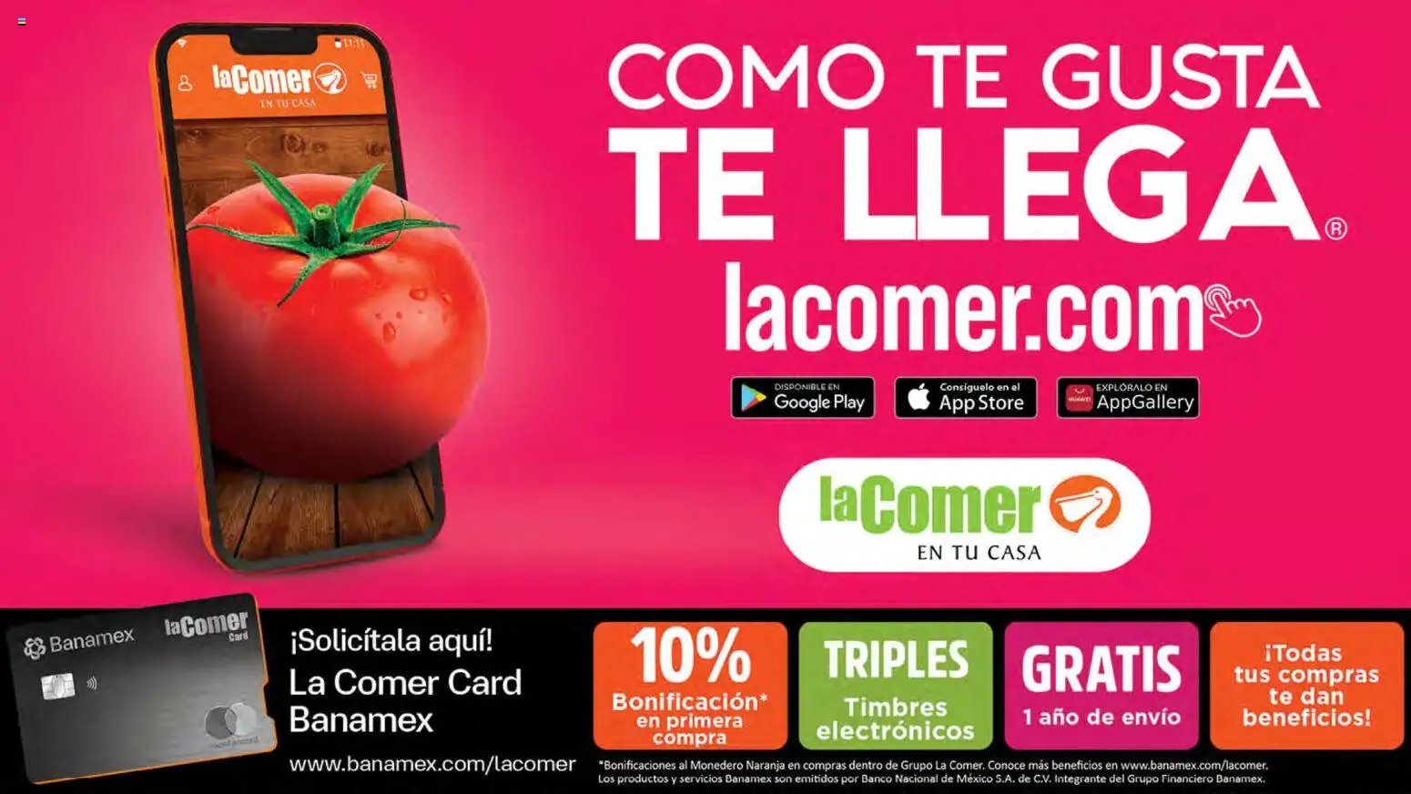 La Comer oferta desde 10/06/2026 La Comer folleto