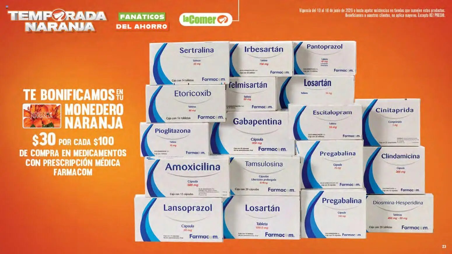 La Comer oferta desde 10/06/2026 La Comer folleto