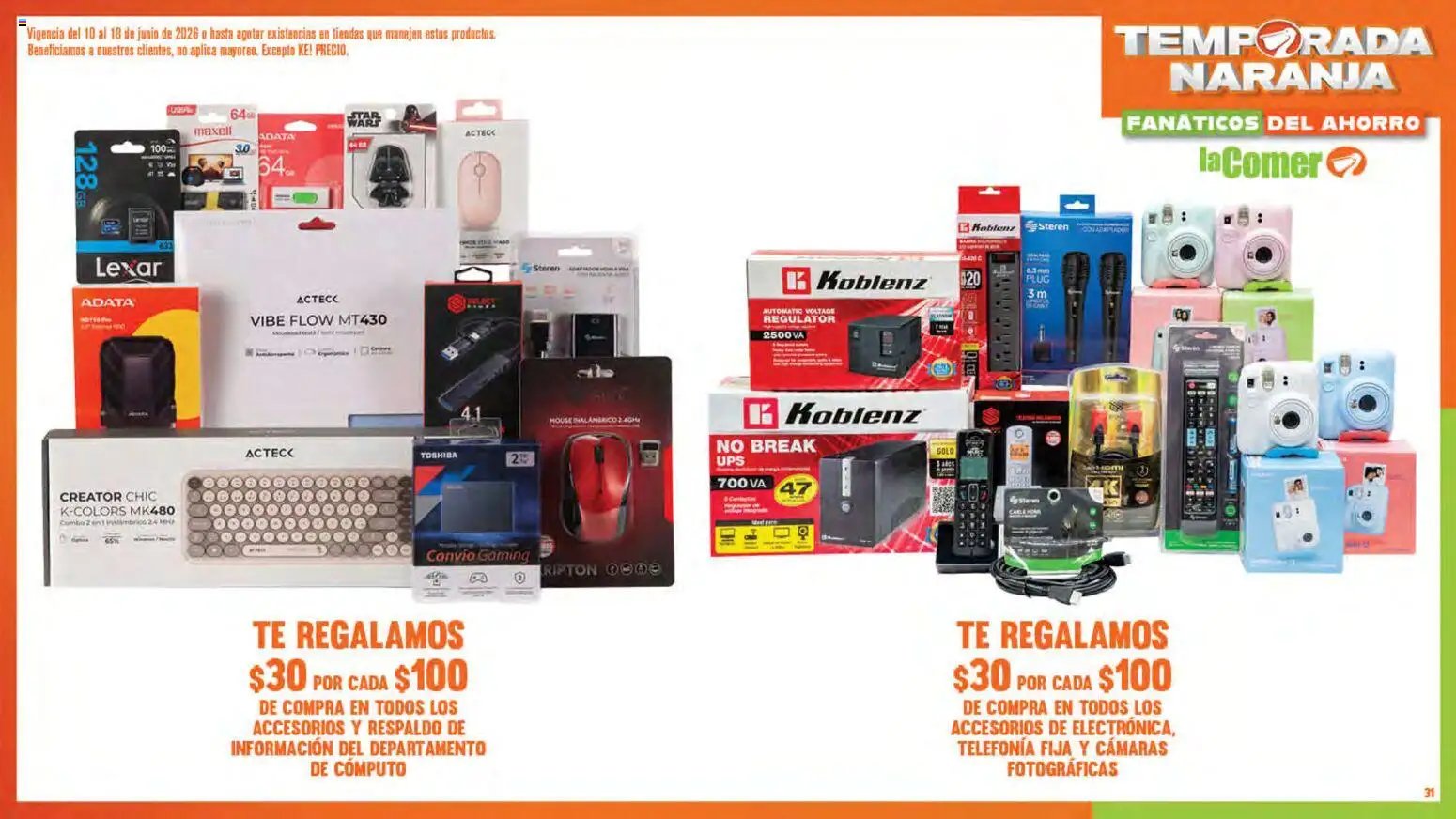 La Comer oferta desde 10/06/2026 La Comer folleto