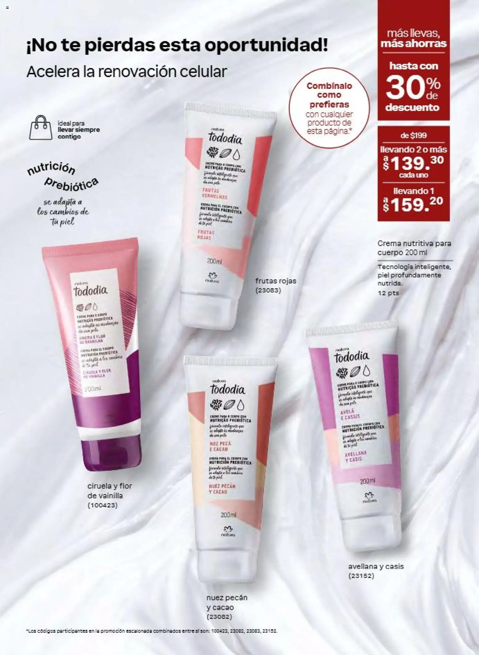 Natura oferta desde 31/07/2026 Natura campaña 12 2026