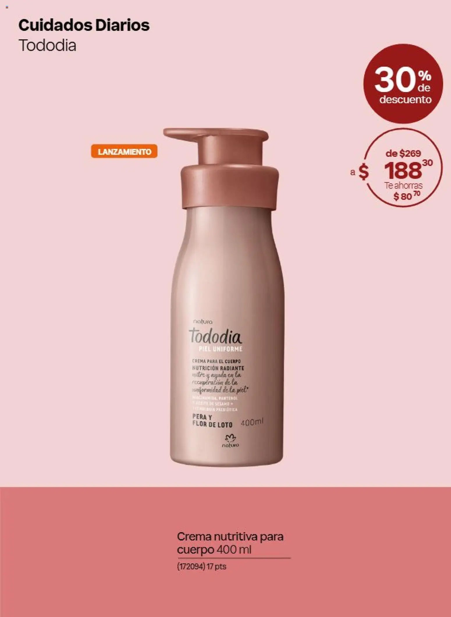 Natura oferta desde 31/07/2026 Natura campaña 12 2026
