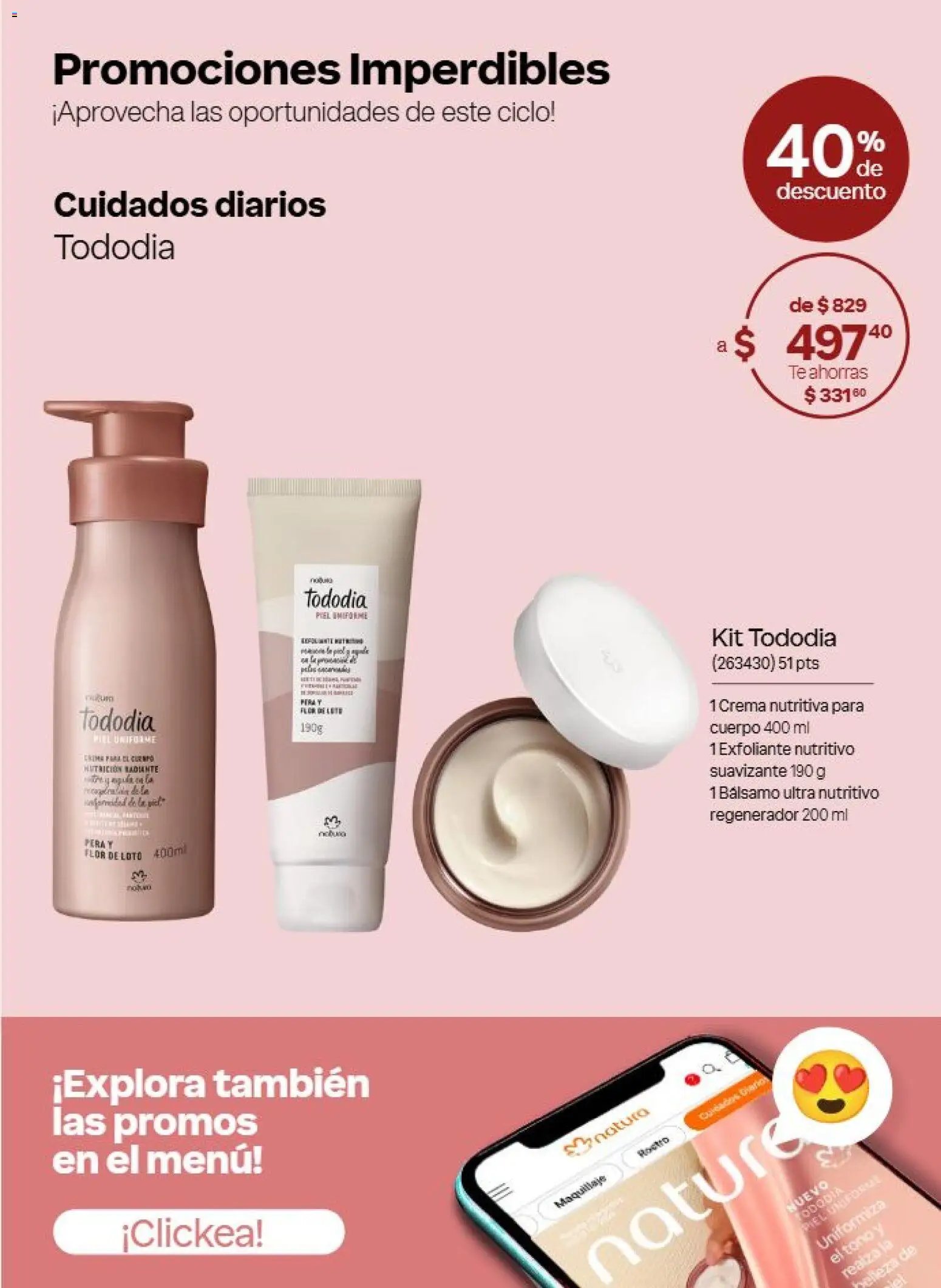 Natura oferta desde 31/07/2026 Natura campaña 12 2026