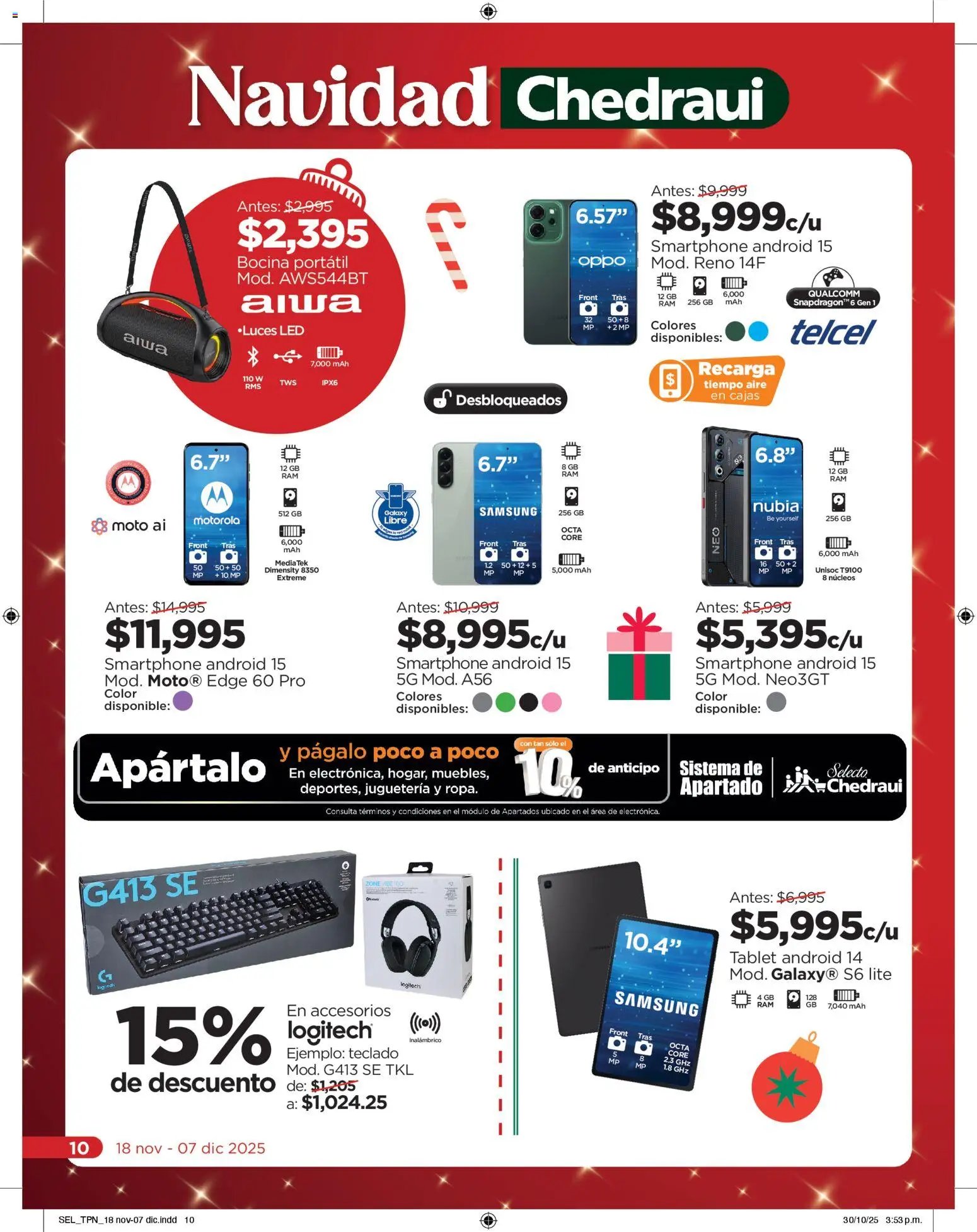 Chedraui oferta desde 18/11/2025 Folleto Llevarte más cuesta menos (2025-11-18 - 2025-12-07)