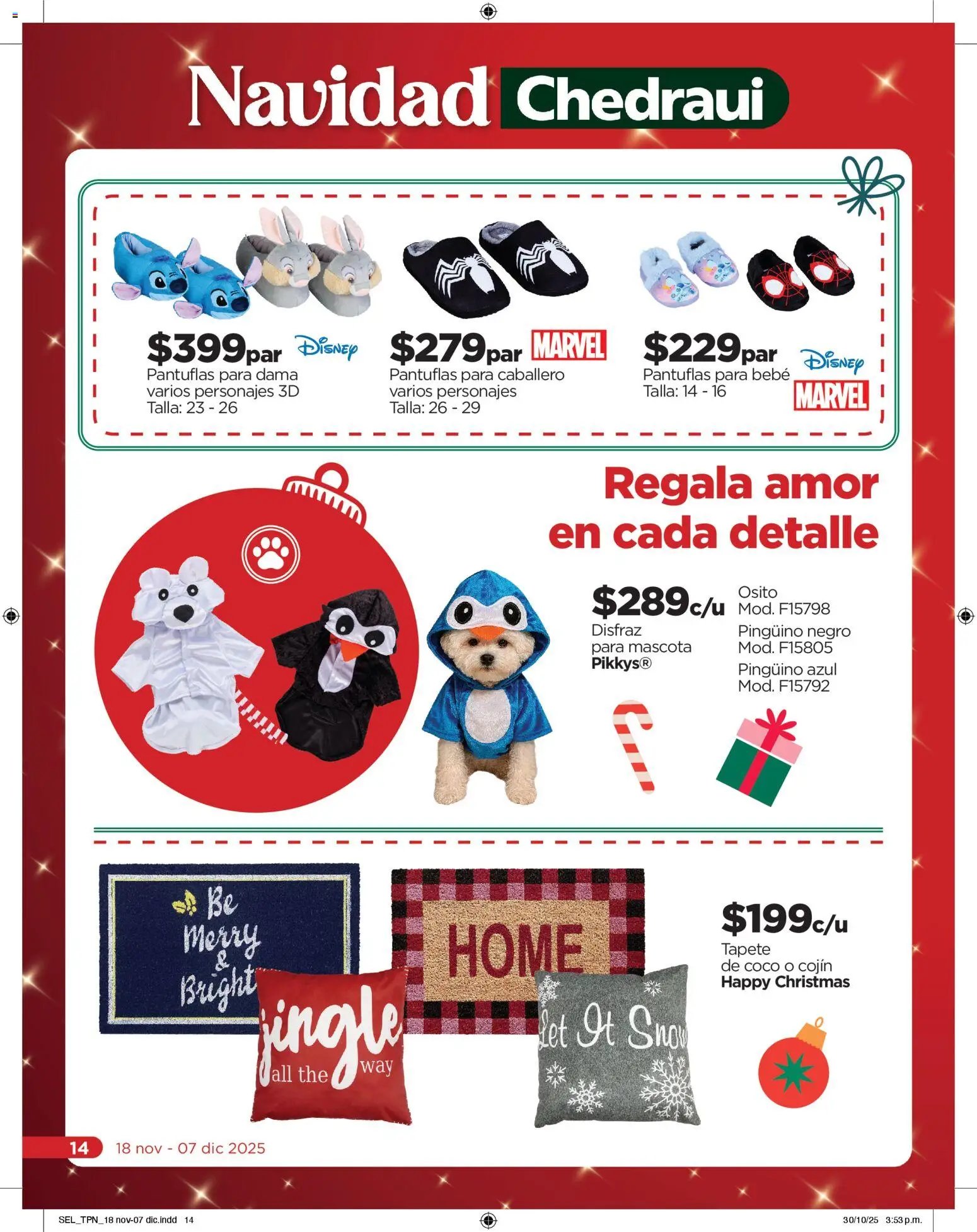 Chedraui oferta desde 18/11/2025 Folleto Llevarte más cuesta menos (2025-11-18 - 2025-12-07)