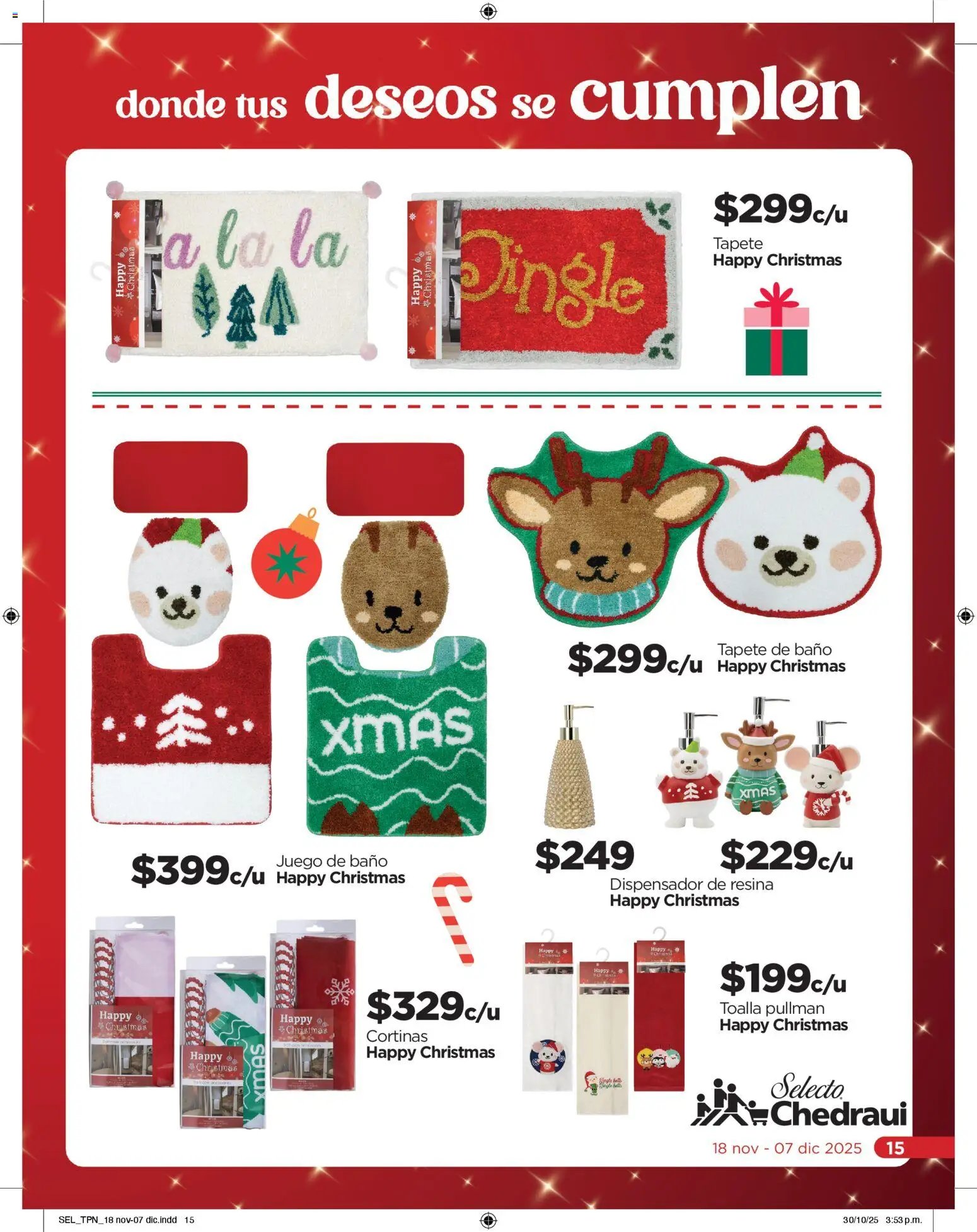 Chedraui oferta desde 18/11/2025 Folleto Llevarte más cuesta menos (2025-11-18 - 2025-12-07)