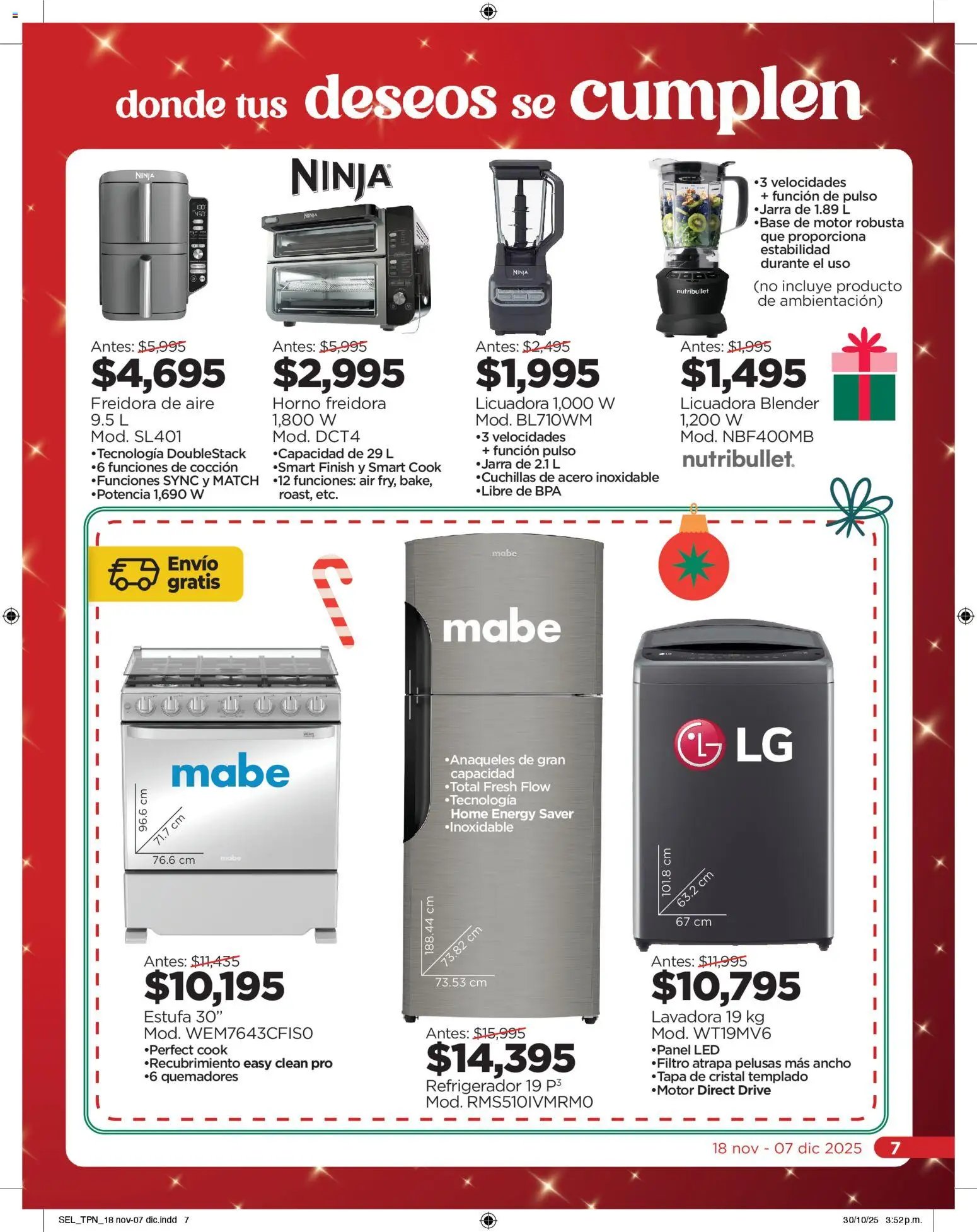 Chedraui oferta desde 18/11/2025 Folleto Llevarte más cuesta menos (2025-11-18 - 2025-12-07)