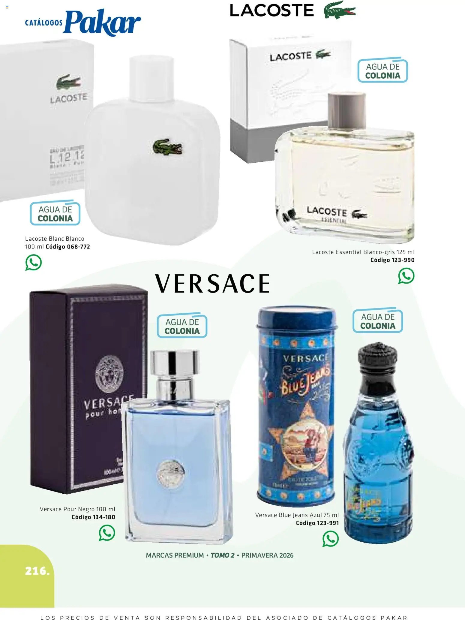 SC Pakar oferta desde 27/02/2026 SC Pakar catálogo Premium Men Tomo 2