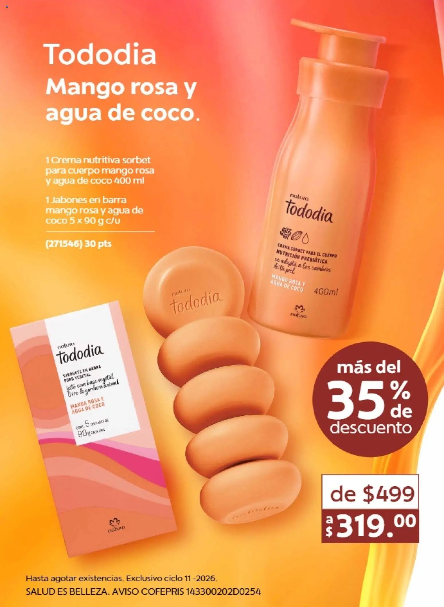 Natura oferta desde 10/07/2026 Natura promociones 11 2026