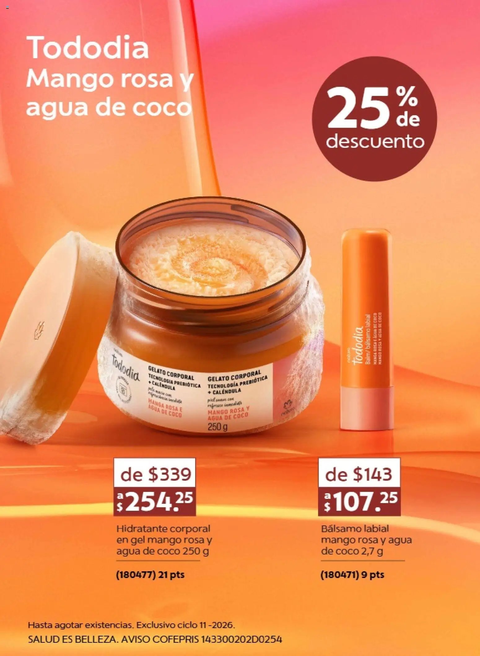 Natura oferta desde 10/07/2026 Natura promociones 11 2026