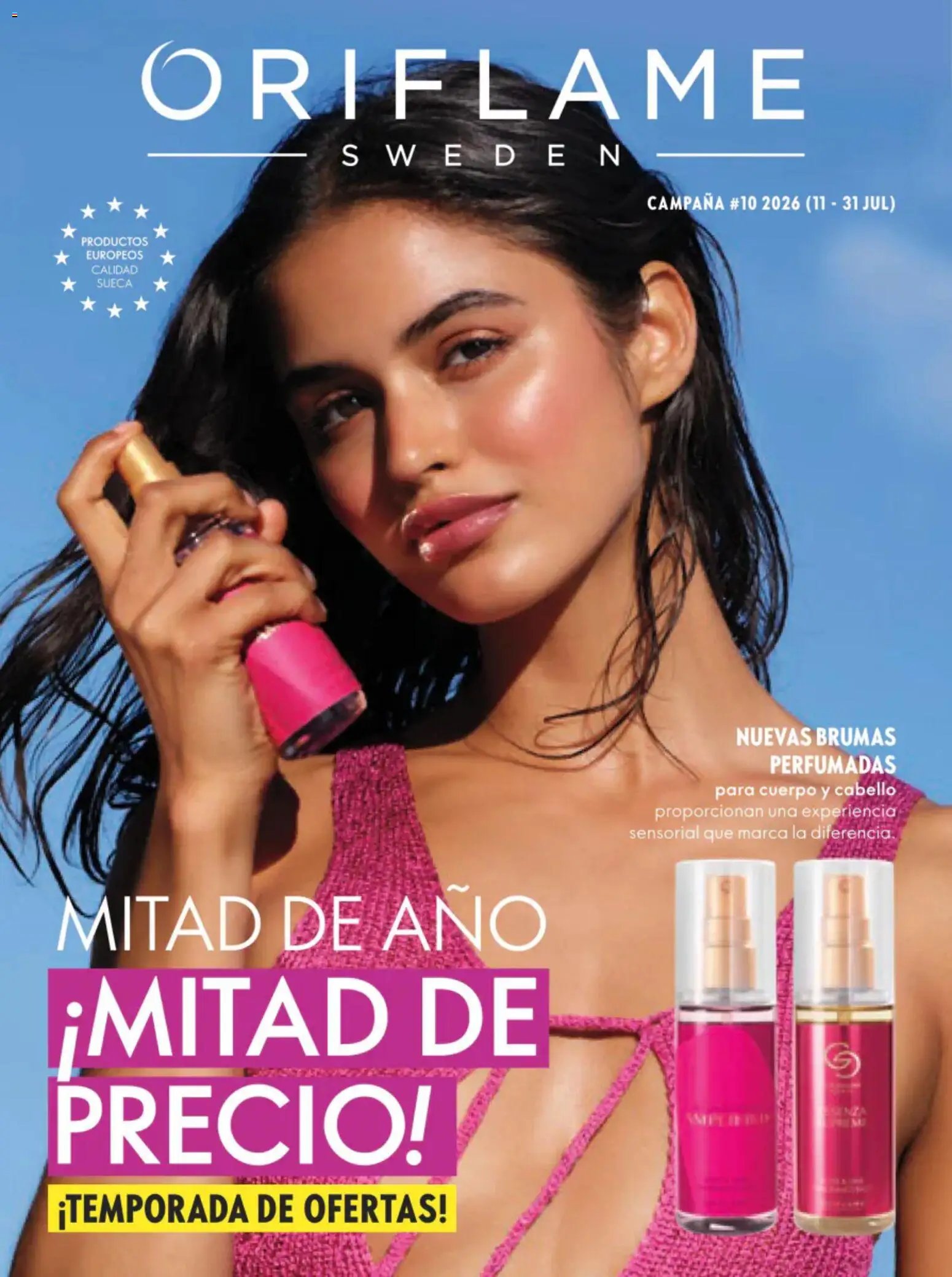 Oriflame oferta desde 11/07/2026 Oriflame campaña 10 2026