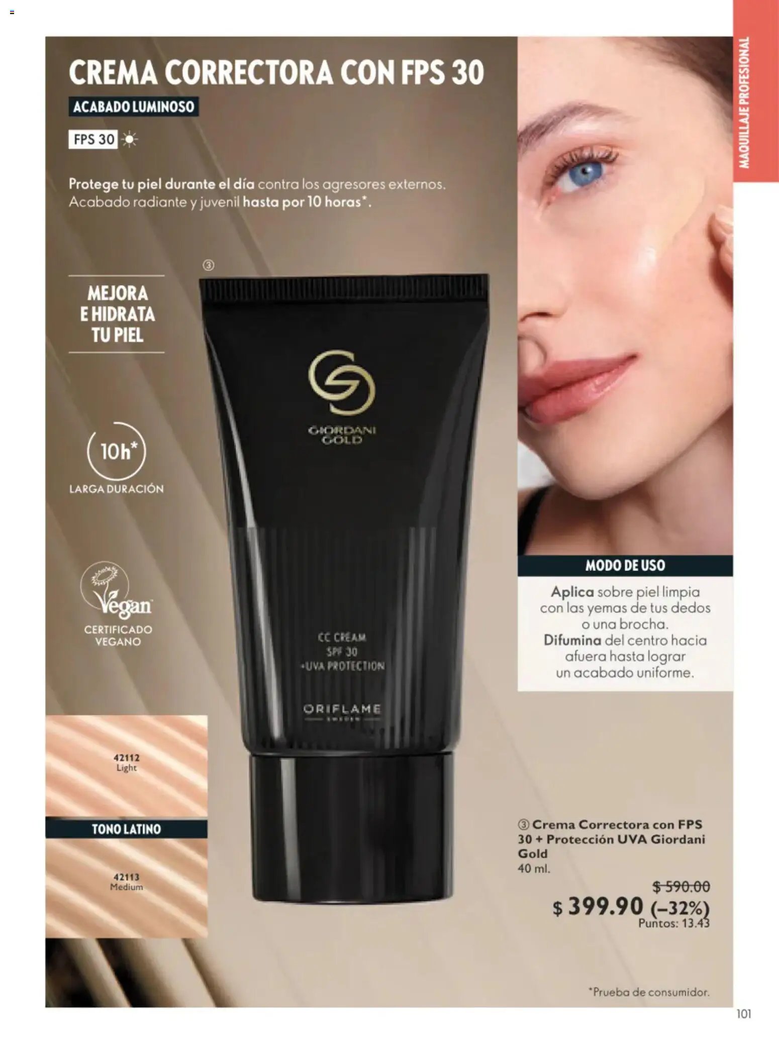 Oriflame oferta desde 11/07/2026 Oriflame campaña 10 2026