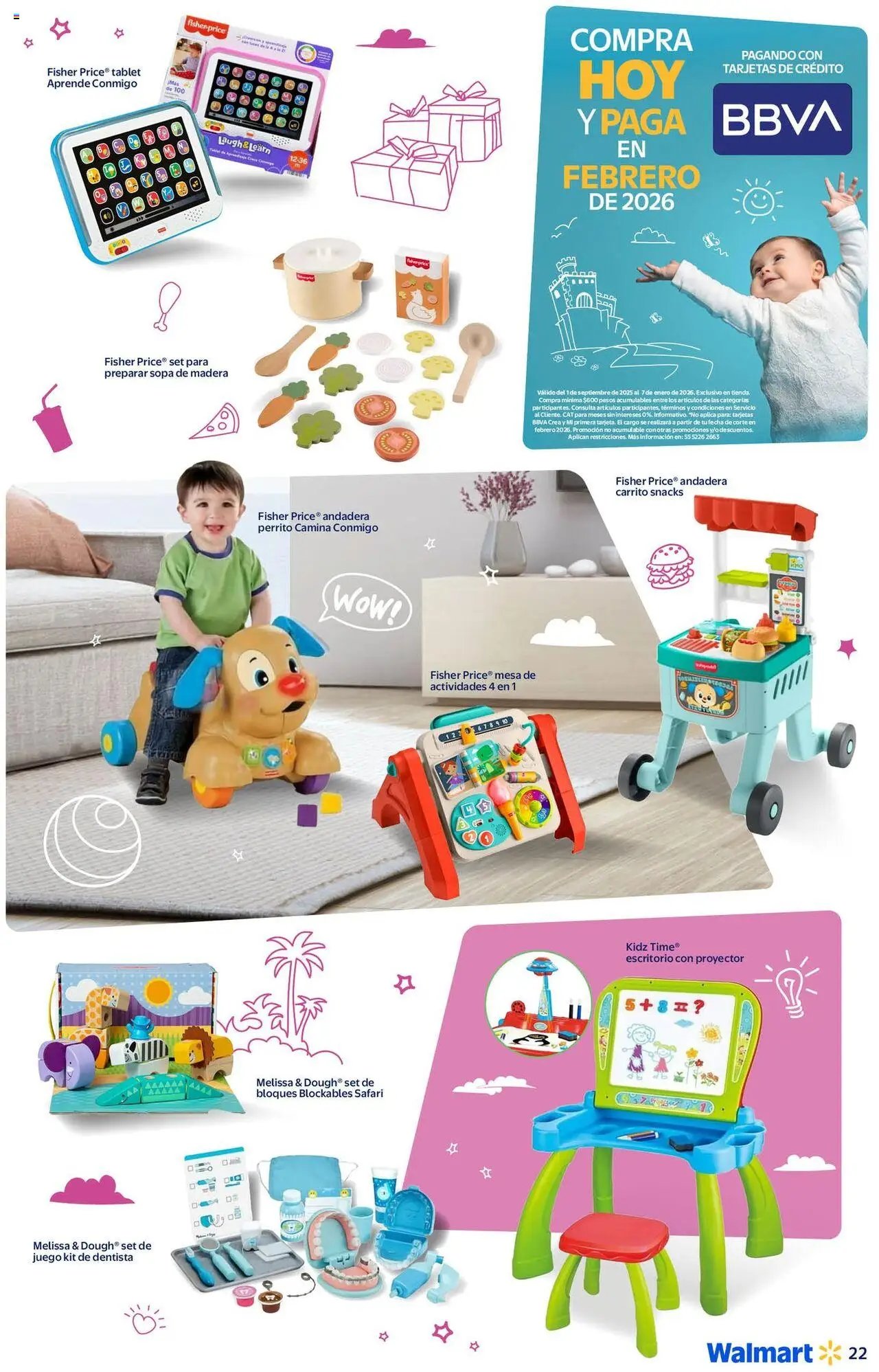 Walmart oferta desde 20/09/2025 Folleto Juguetilandia (2025-09-20 - 2026-01-06)