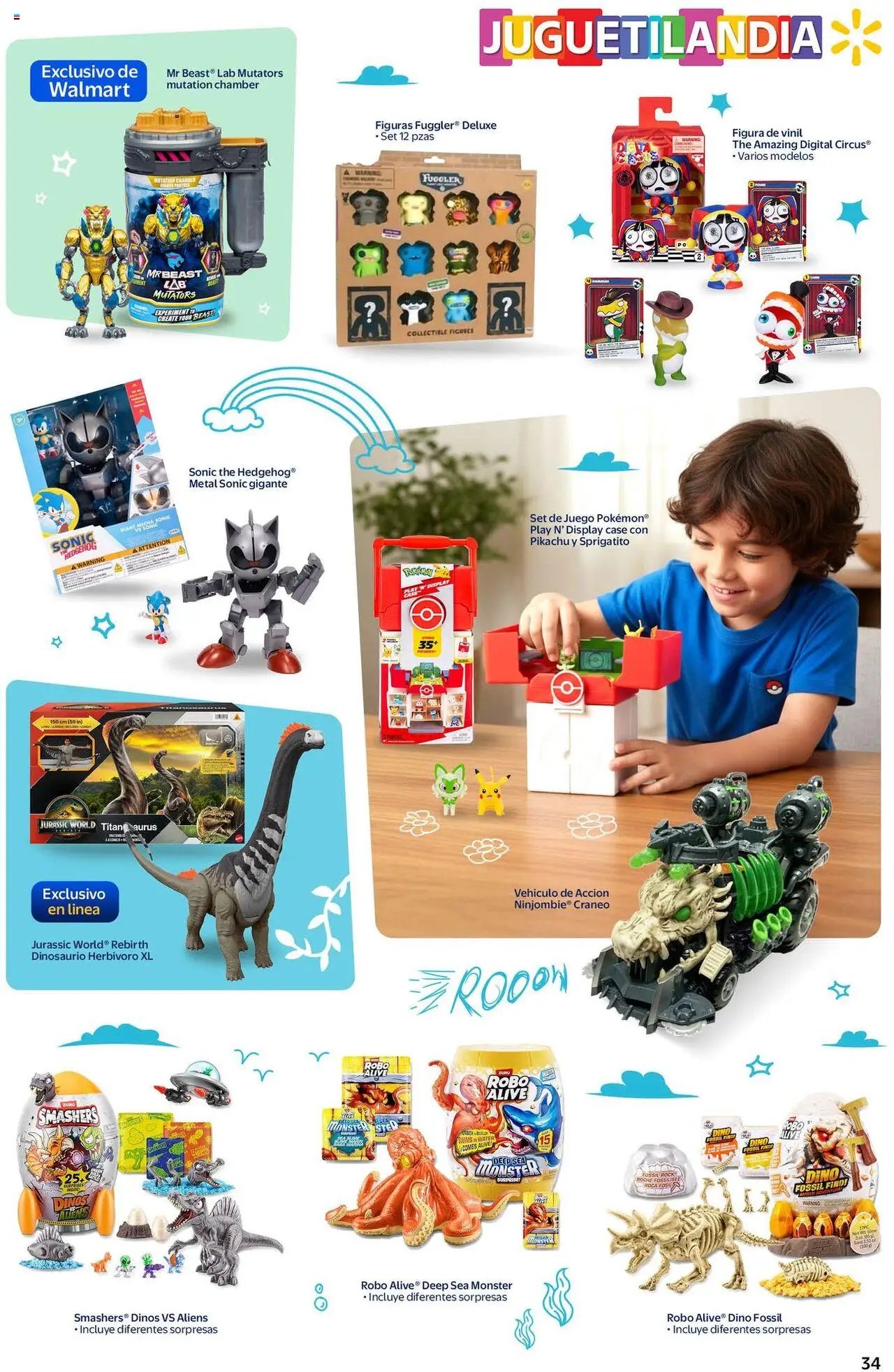 Walmart oferta desde 20/09/2025 Folleto Juguetilandia (2025-09-20 - 2026-01-06)
