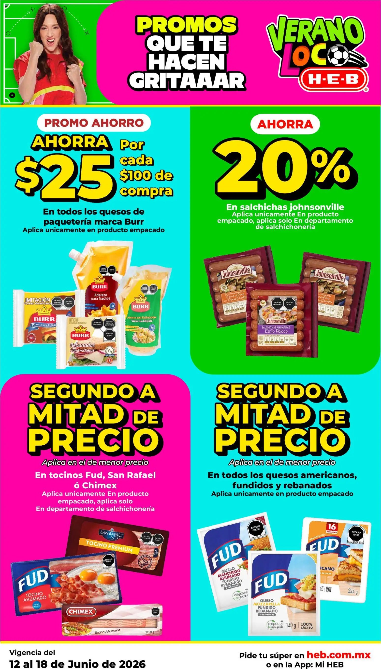 H-E-B oferta desde 12/06/2026 H-E-B folleto