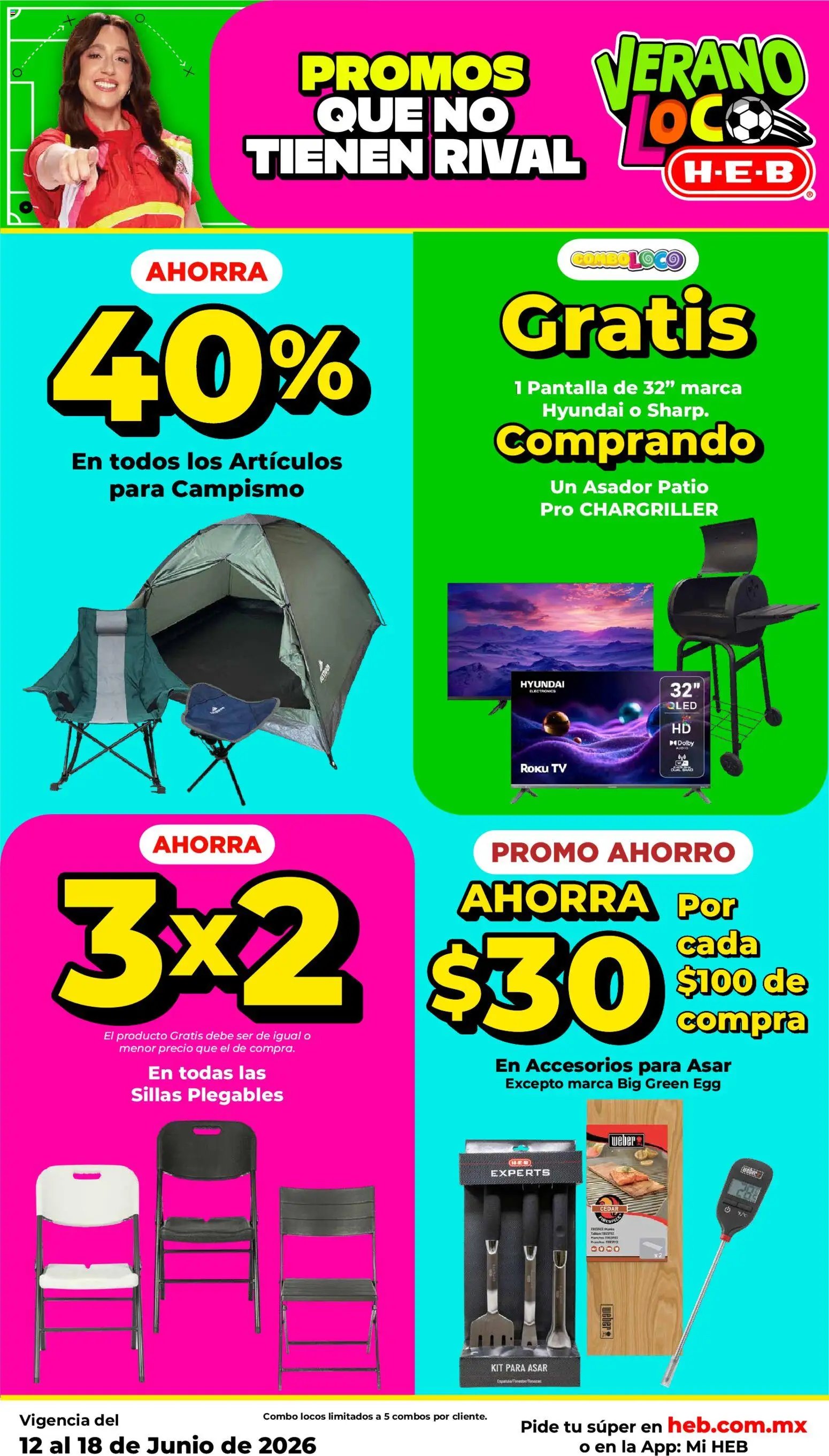 H-E-B oferta desde 12/06/2026 H-E-B folleto