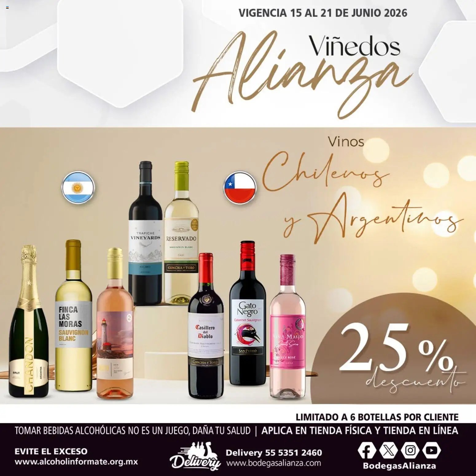 Bodegas Alianza oferta desde 15/06/2026 Bodegas Alianza catálogo Viñedos Alianza