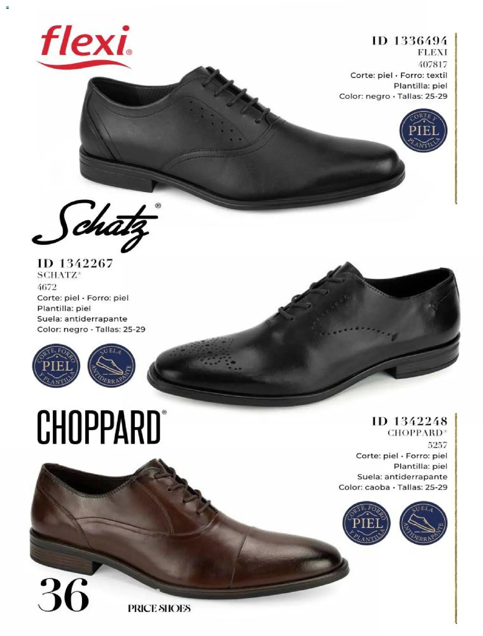 Price Shoes oferta desde 25/06/2026 Price Shoes catálogo Caballeros Mini