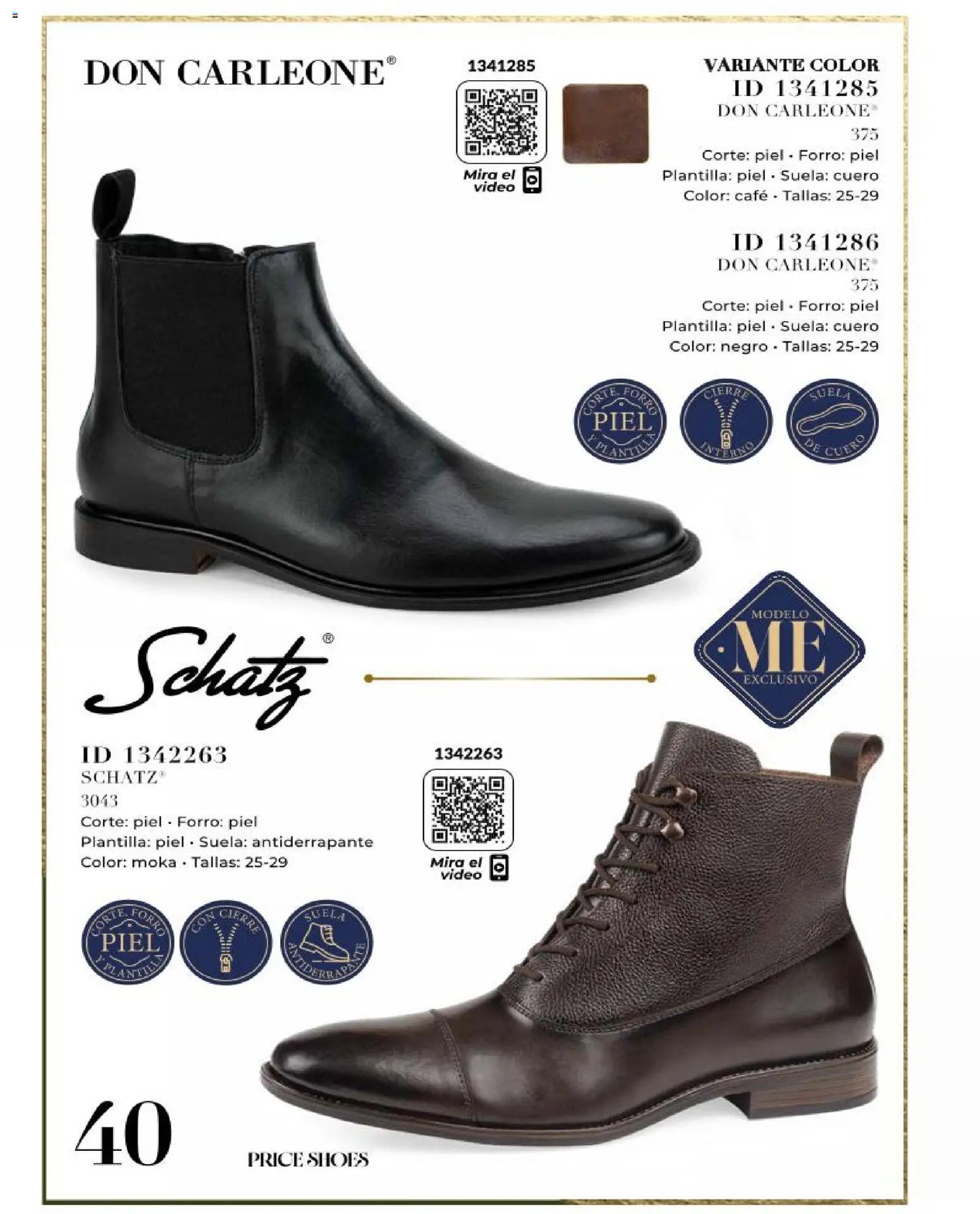Price Shoes oferta desde 25/06/2026 Price Shoes catálogo Caballeros Mini