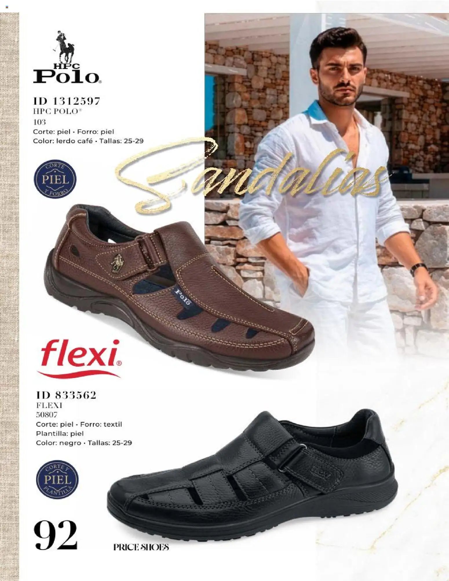 Price Shoes oferta desde 25/06/2026 Price Shoes catálogo Caballeros Mini