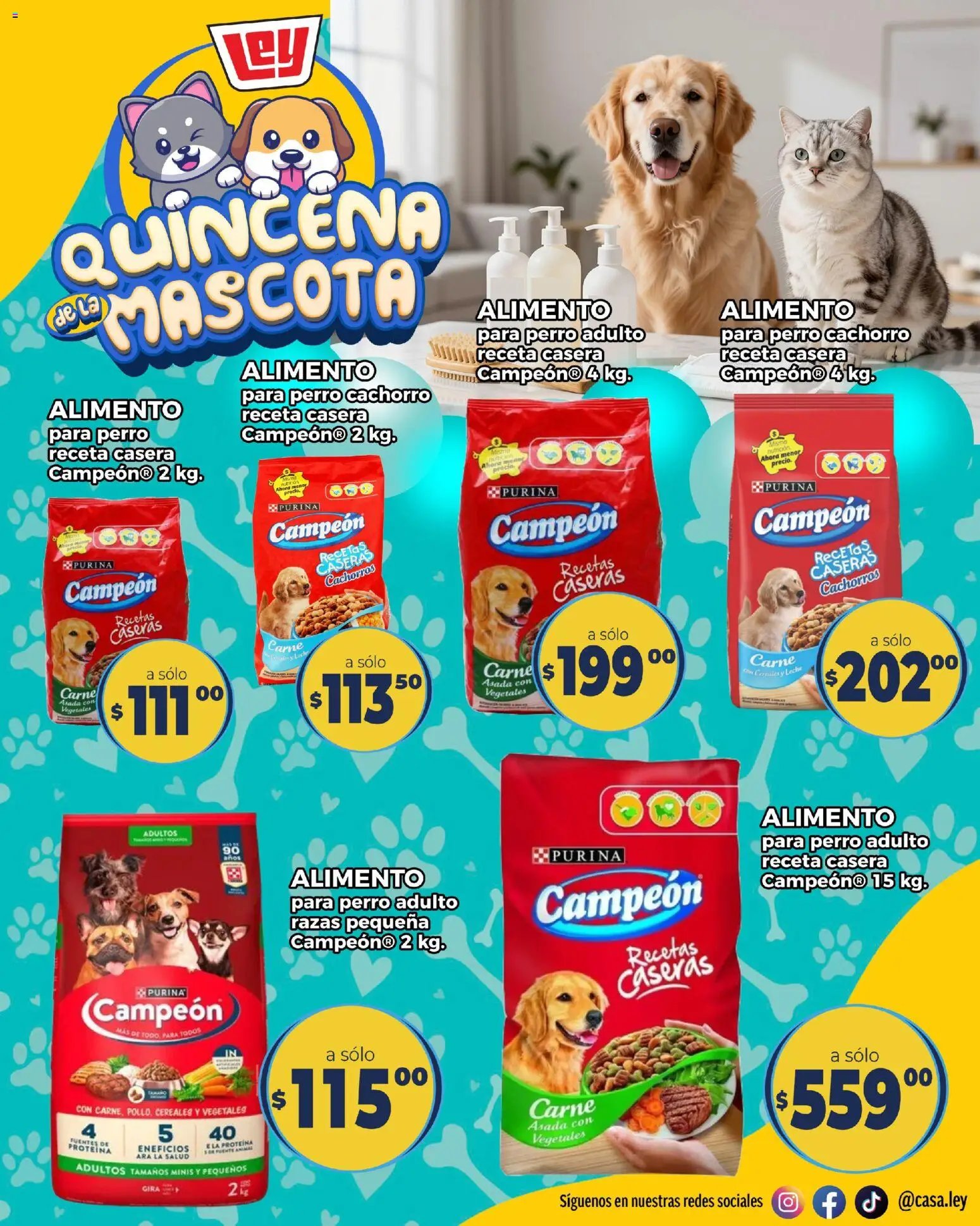 Casa Ley oferta desde 29/06/2026 Casa Ley folleto Quincena de la mascota