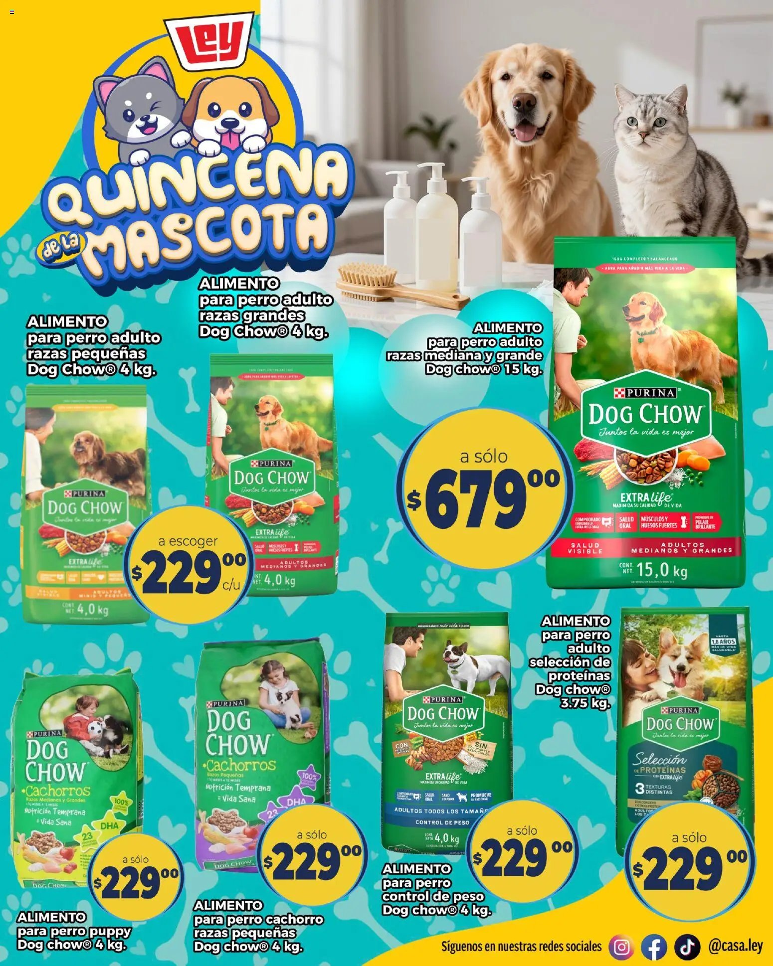 Casa Ley oferta desde 29/06/2026 Casa Ley folleto Quincena de la mascota